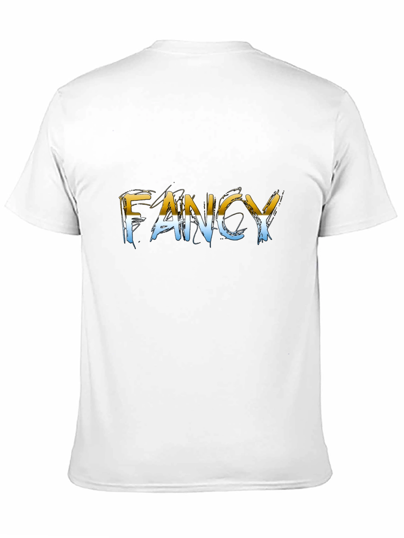 Black Fancy Graphic Print Black T-Shirt view 11