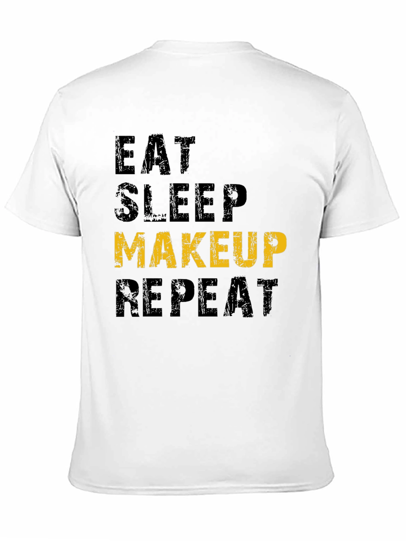 Black Eat Sleep Makeup Repeat Graphic T-Shirt view 11
