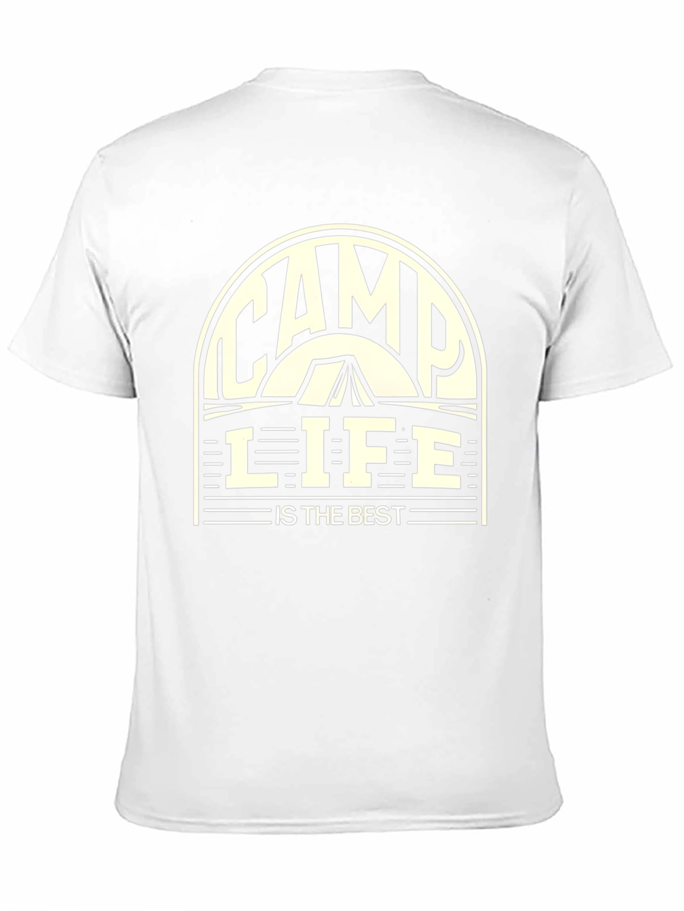Black Camp Life is the Best Black T-Shirt view 11