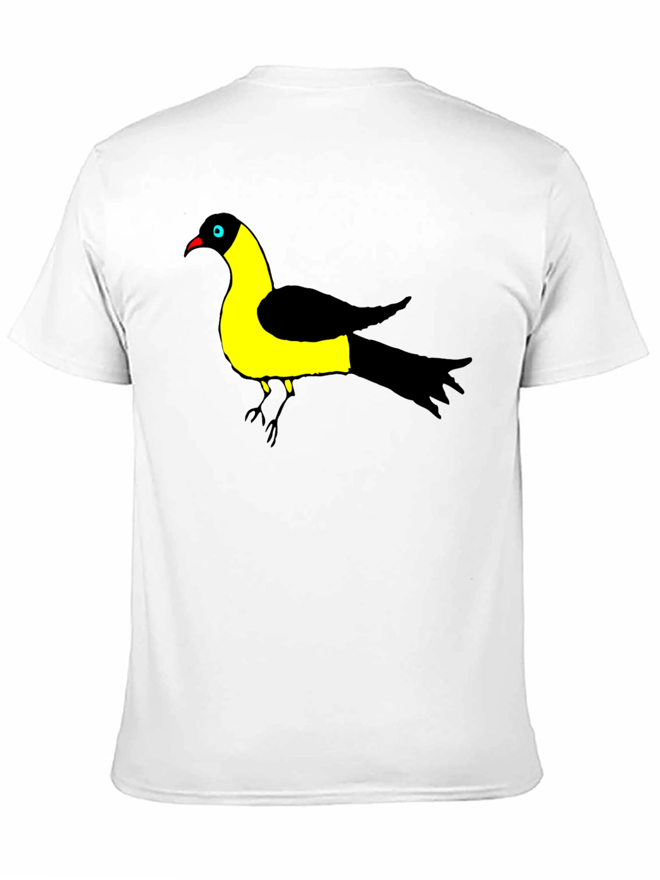 Black Bird of Paradise Graphic Tee - Black Cotton view 11