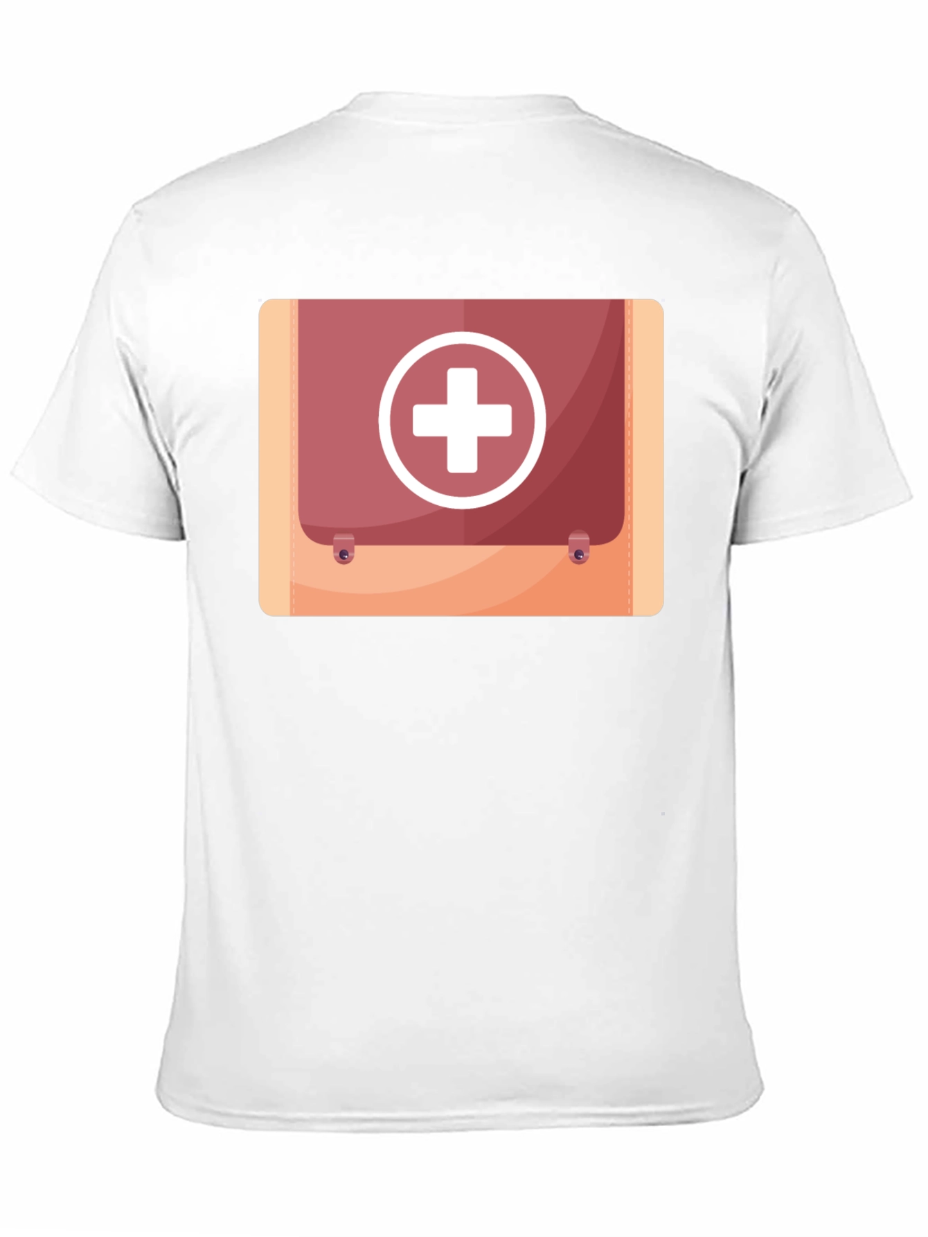 Black First Aid Kit Graphic Black Tee view 11