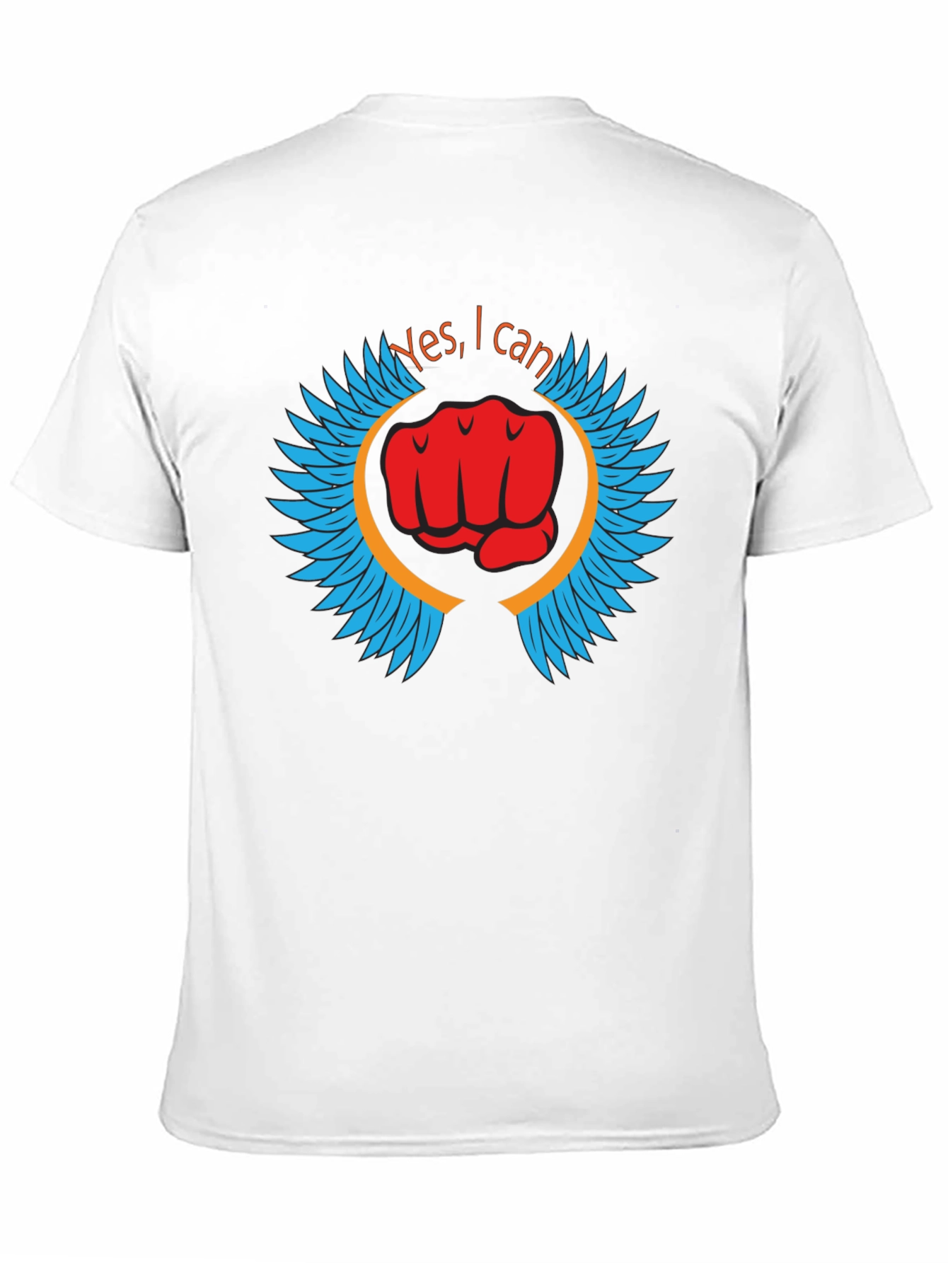 Black Yes I Can T-Shirt - Motivational Graphic Tee view 11