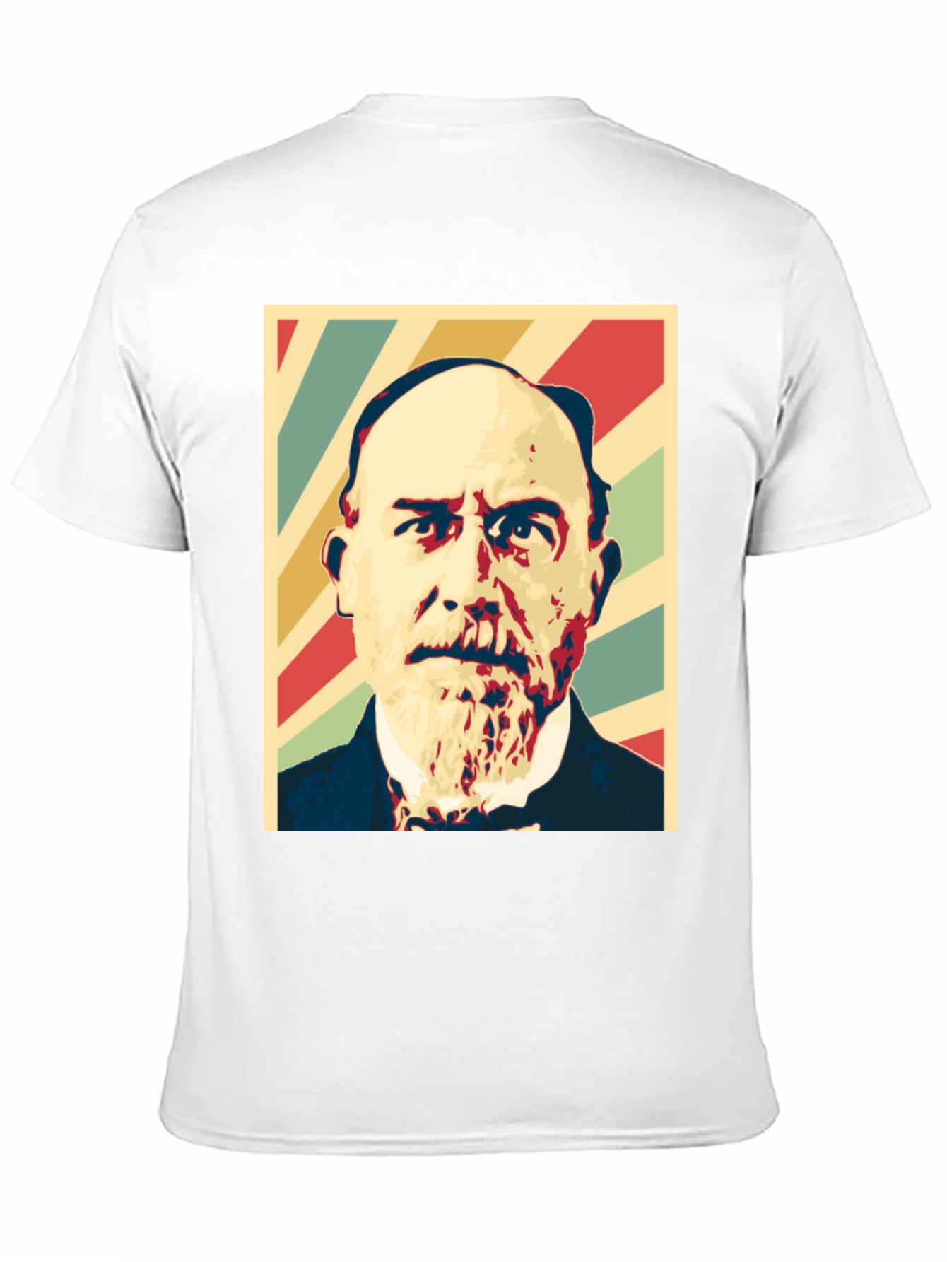 Black Vintage Portrait Graphic Tee -  Retro Style view 11