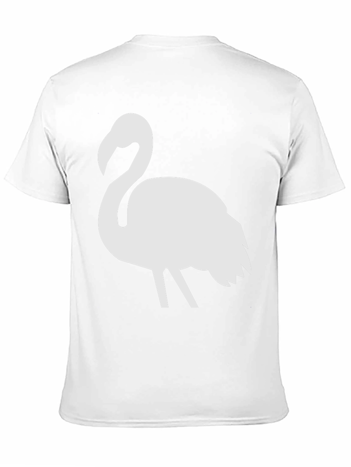 Black Flamingo Graphic Tee - Men's Black T-Shirt view 11
