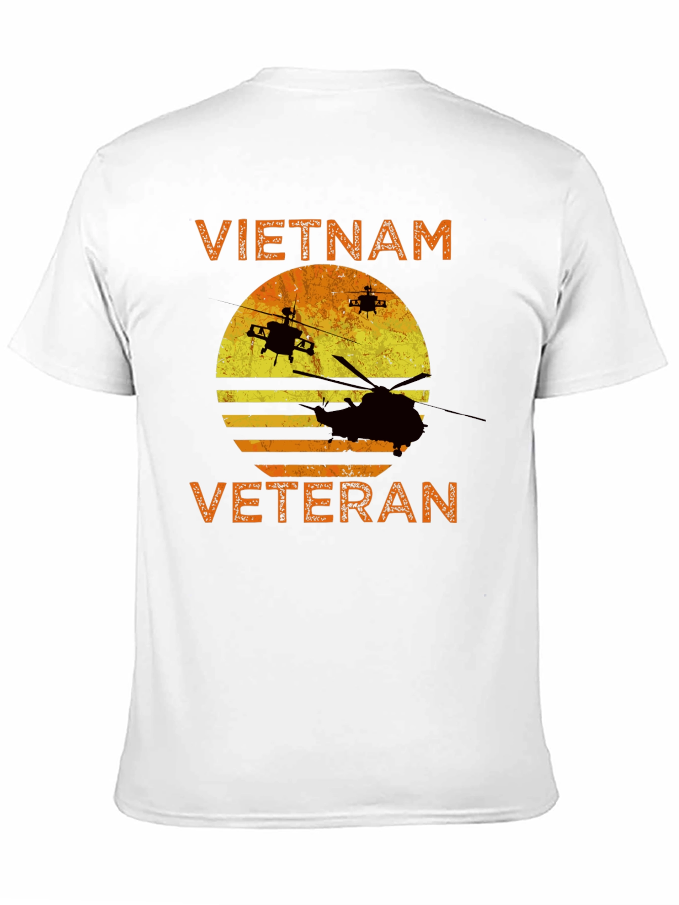 Black Vietnam Veteran Graphic T-Shirt view 11