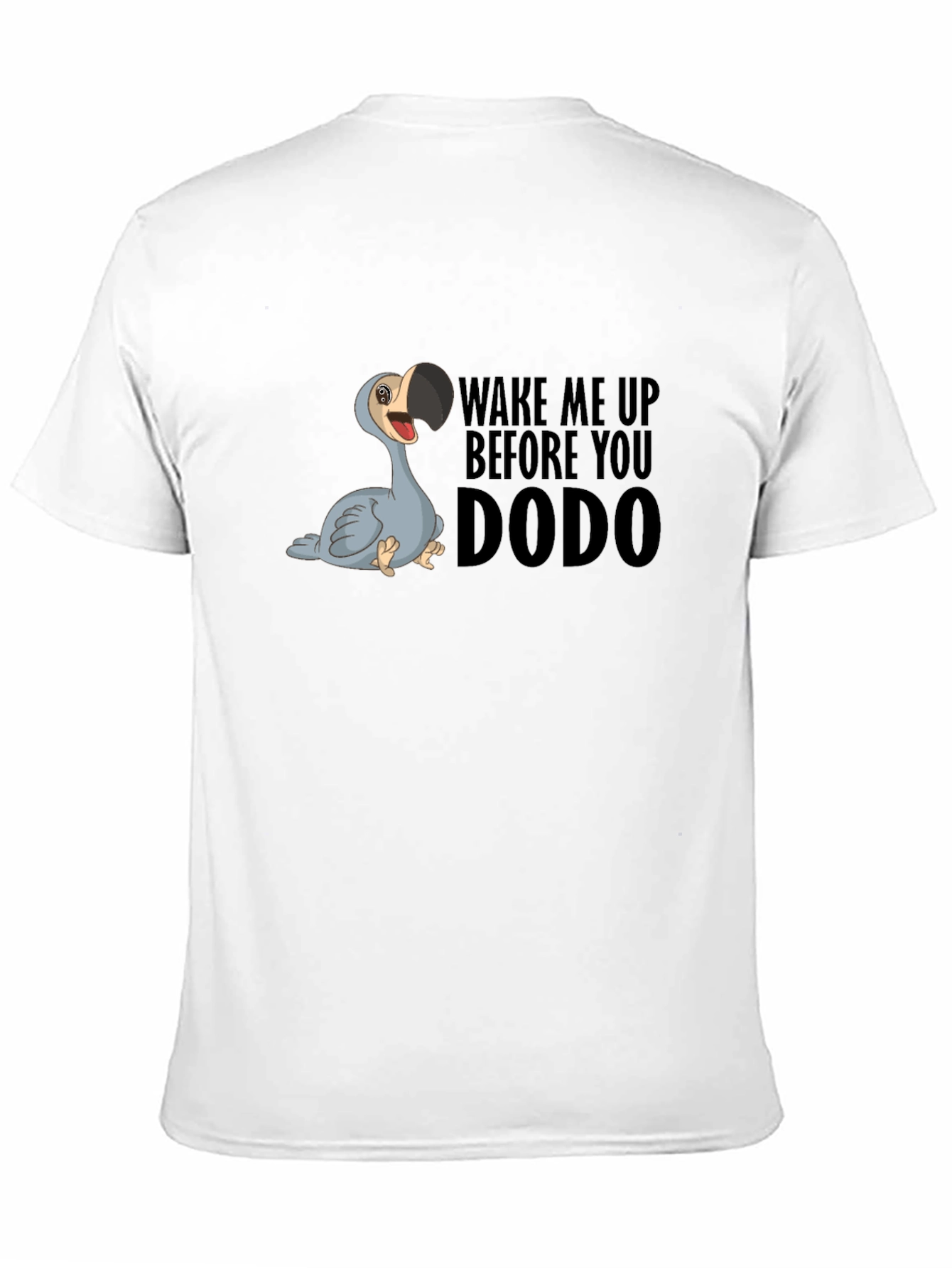 Black Wake Me Up Dodo T-Shirt view 11