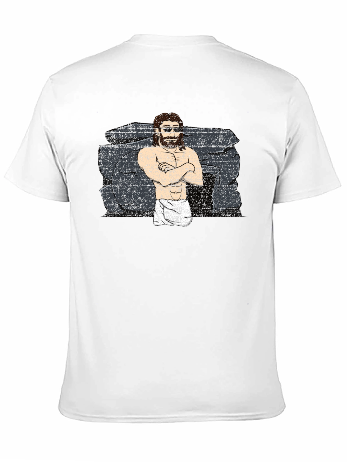 Black Funny Jesus Resurrection T-Shirt view 11