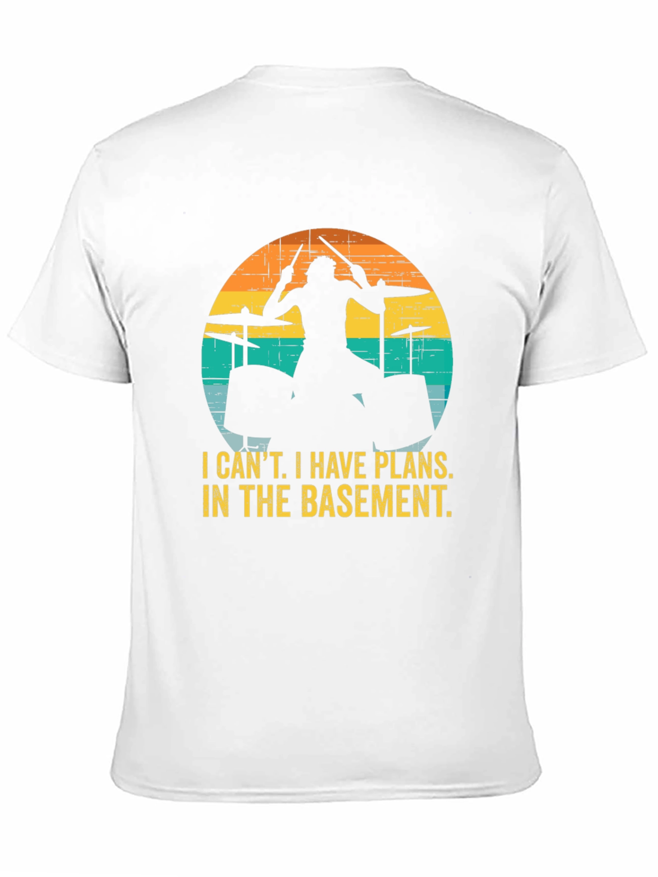 Black Drummer's 'I Have Plans' Black T-Shirt view 11