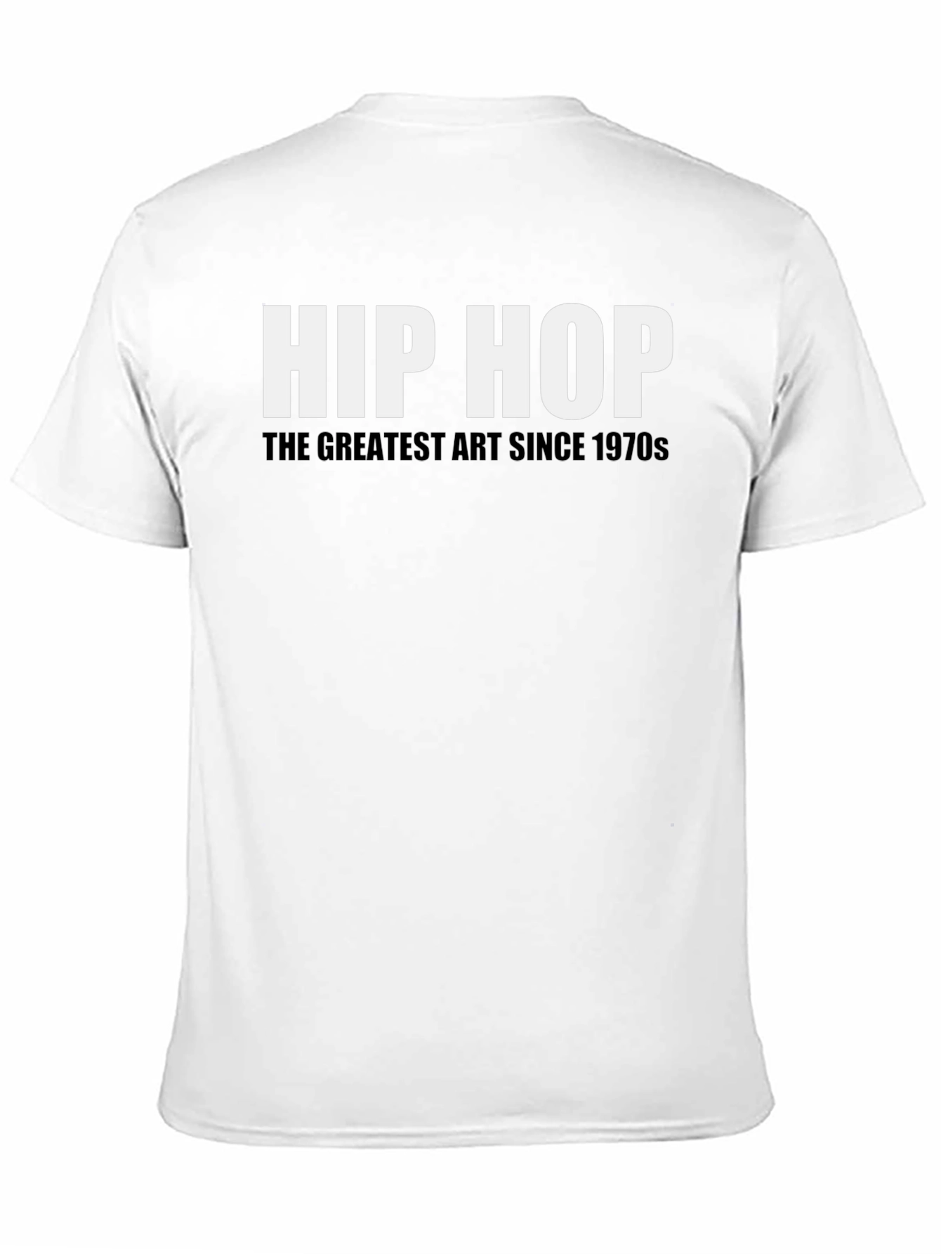 Black Hip Hop Greatest Art Since 1970s Black T-Shirt view 11