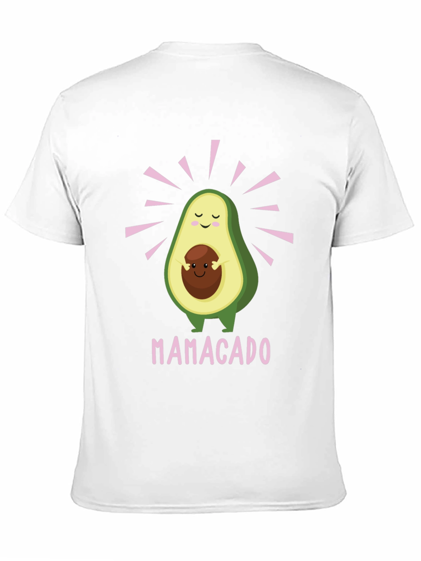 Black Mamacado T-Shirt - Avocado Motherhood Tee view 11