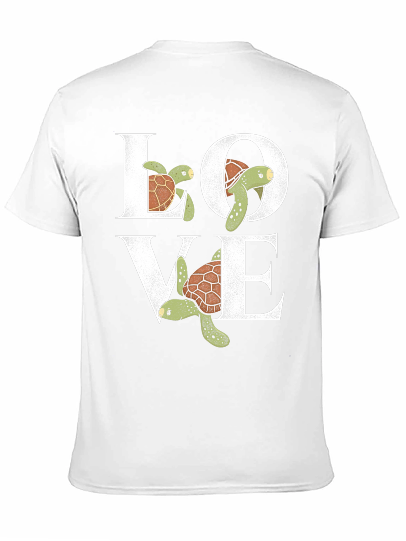 Black Sea Turtle Love Graphic Tee view 11