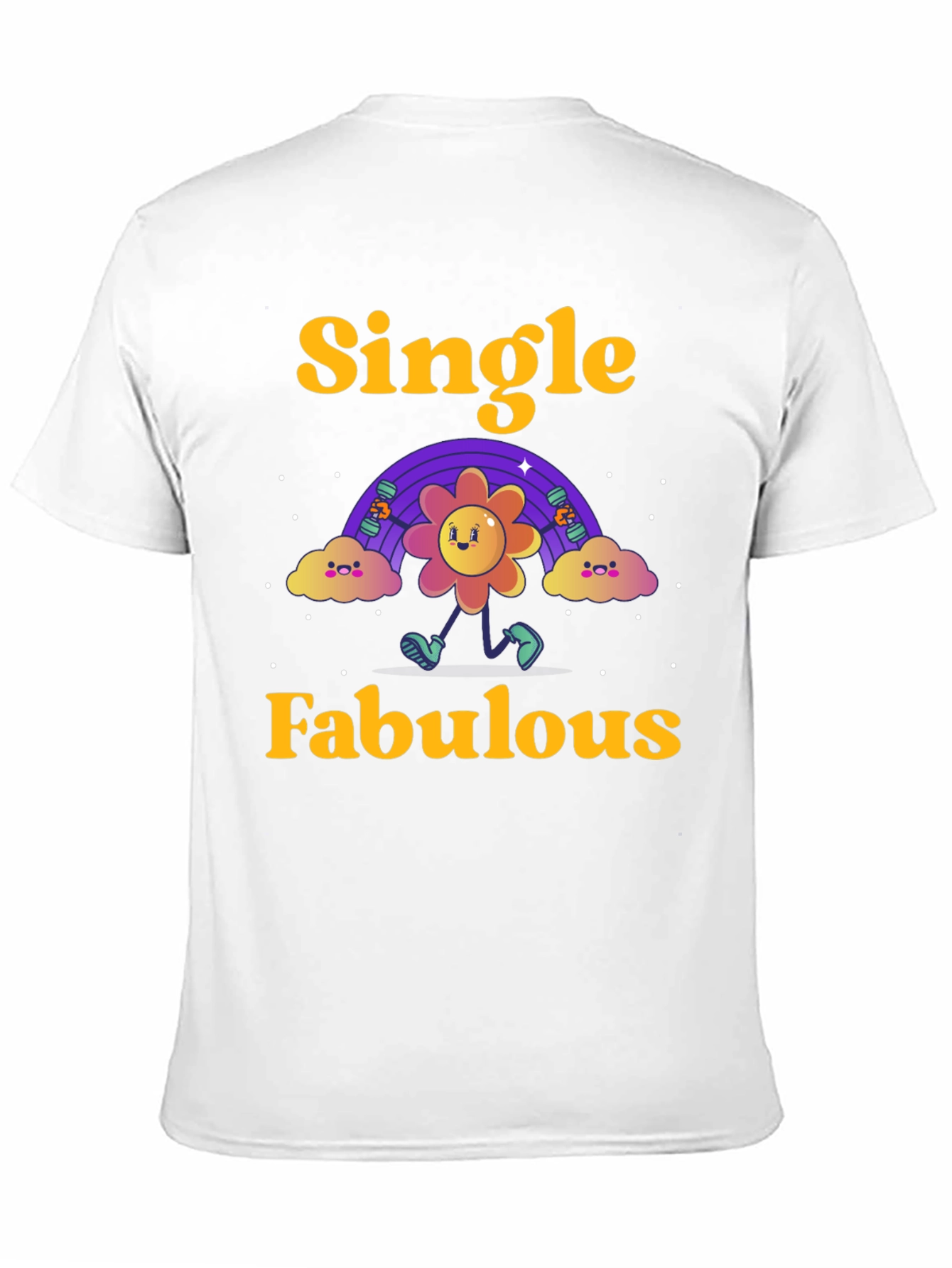 Black Single & Fabulous Graphic Tee view 11