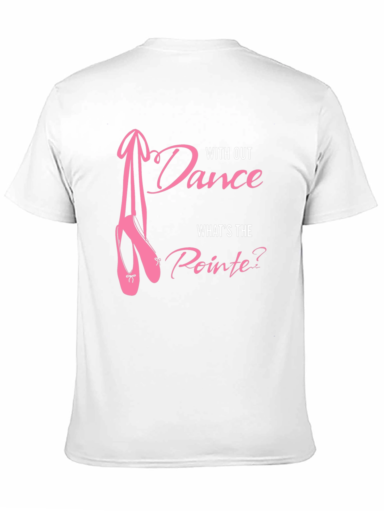 Black Dance Pointe T-Shirt: Ballet Lover Tee view 11