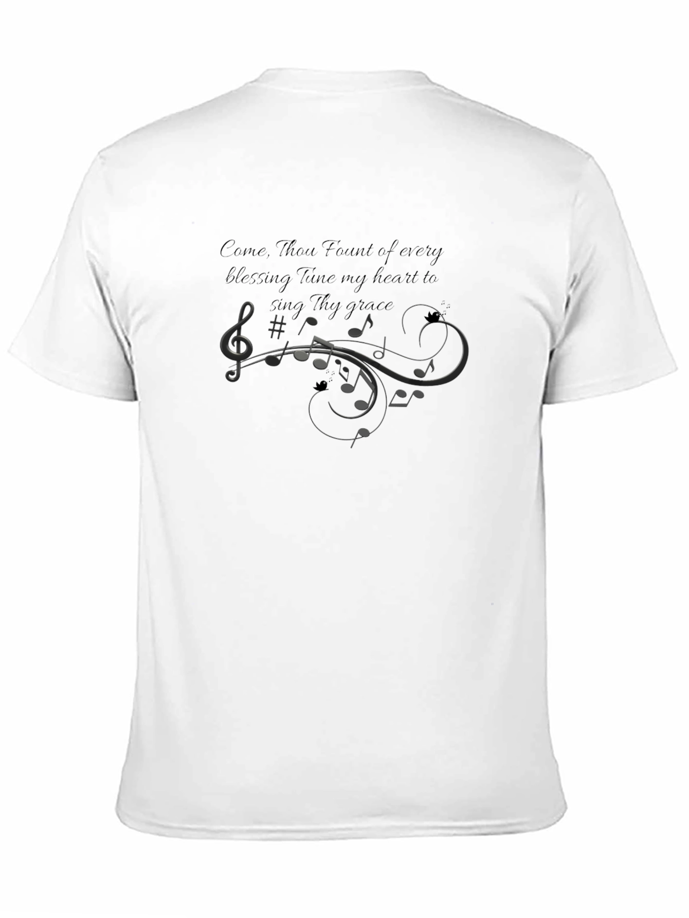 Black Musical Grace T-Shirt - Sing Your Heart Out! view 11