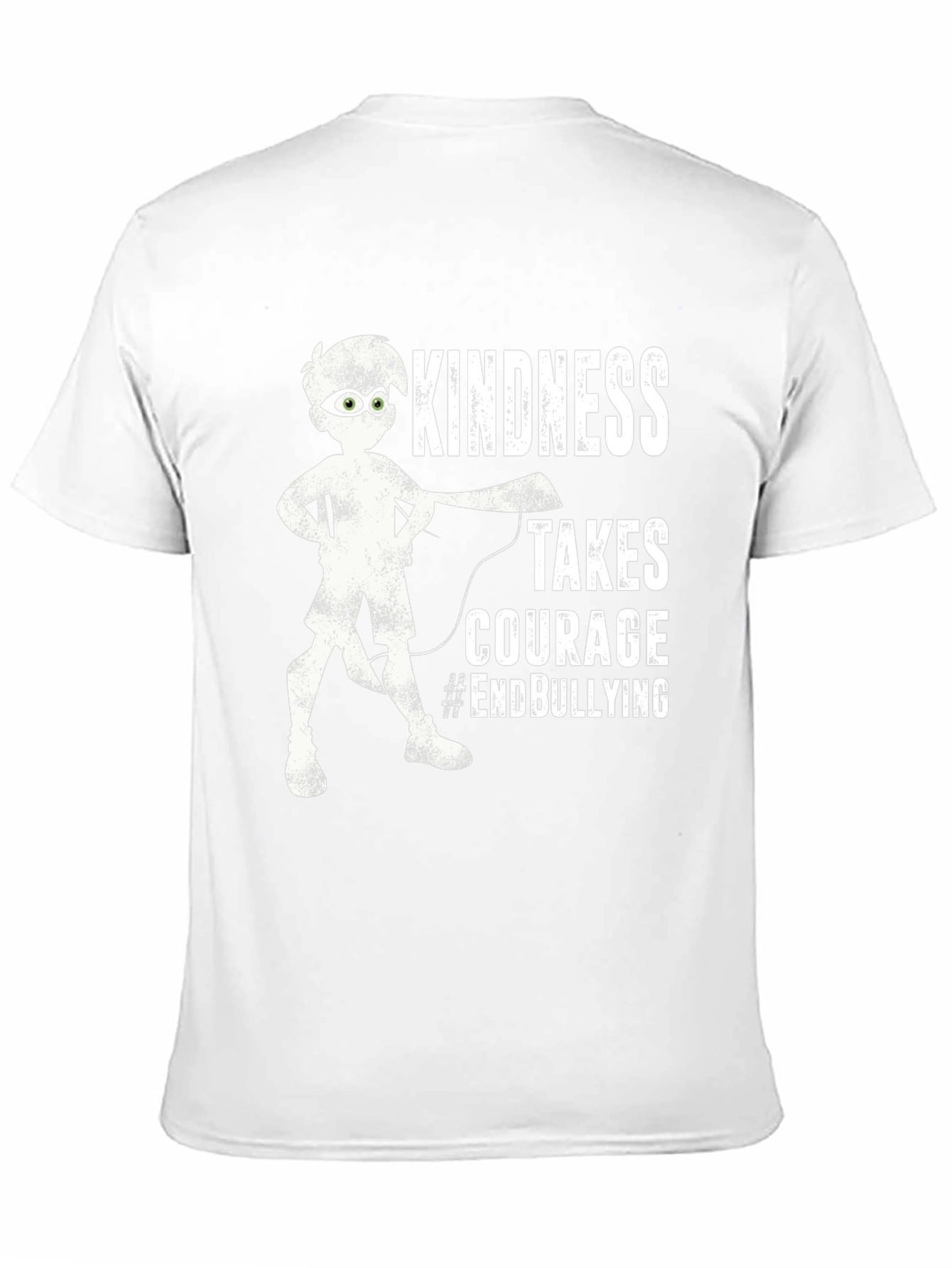 Black Kindness Takes Courage T-Shirt - End Bullying view 11