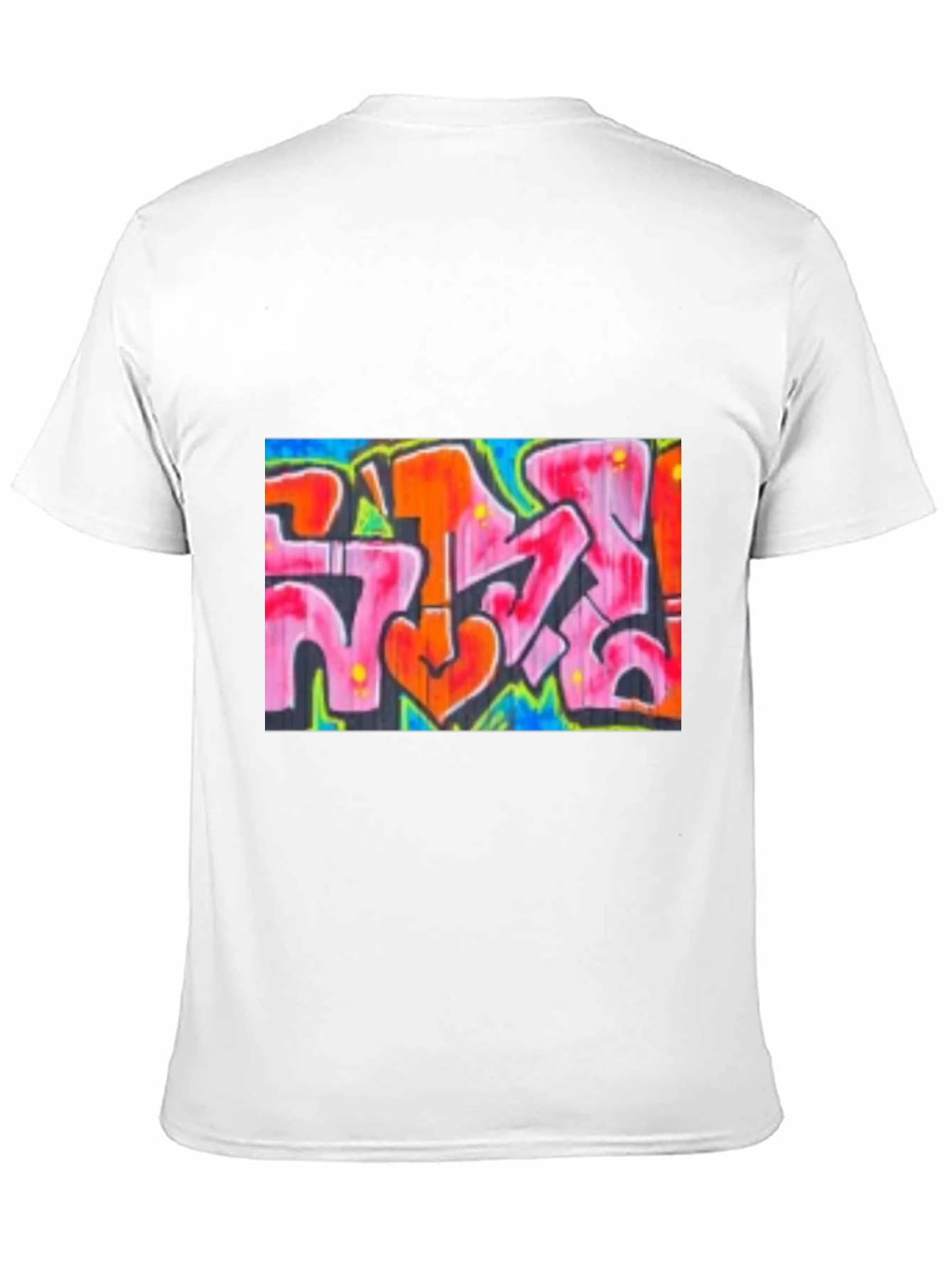 Black Graffiti Art Tee - Unique Street Style view 11