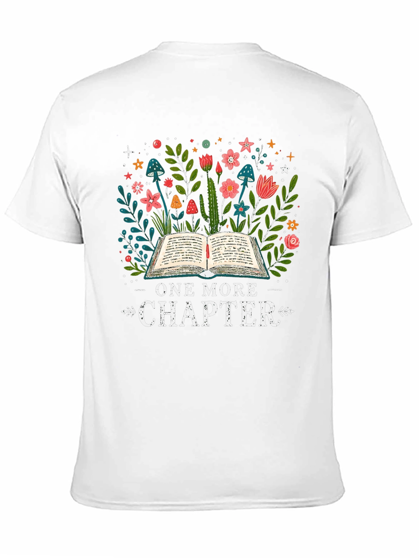 Black One More Chapter Graphic T-Shirt view 11