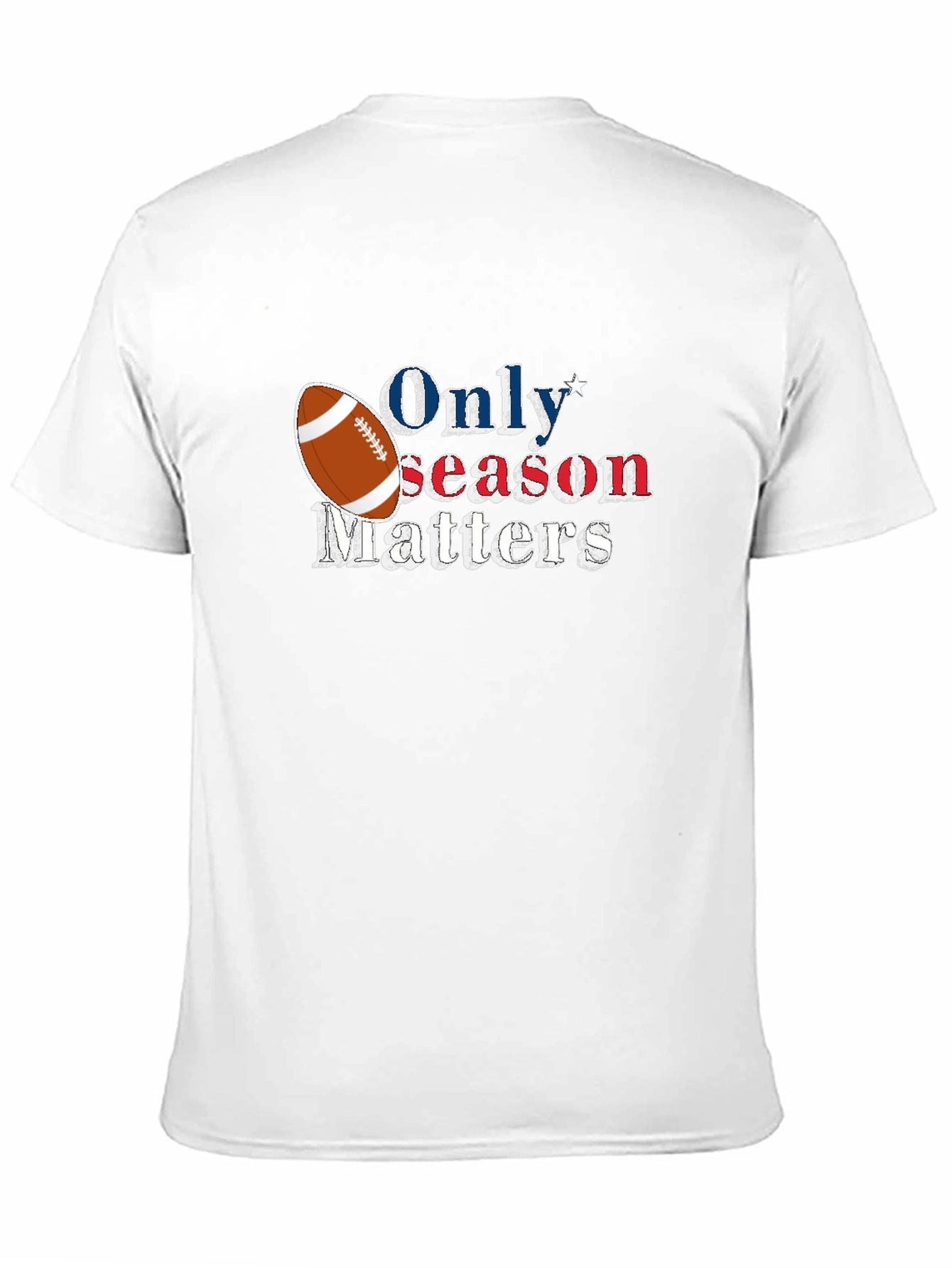 Black Football Season Matters T-Shirt view 11