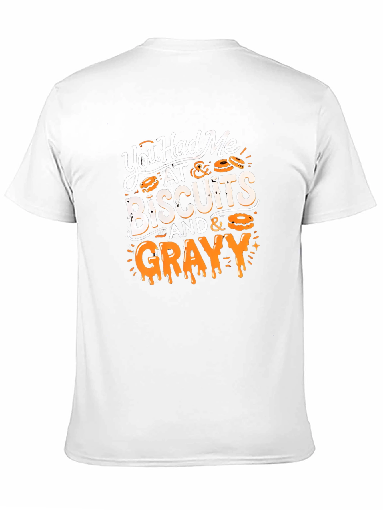 Black Biscuits & Gravy Graphic Tee - Comfort Food Humor view 11