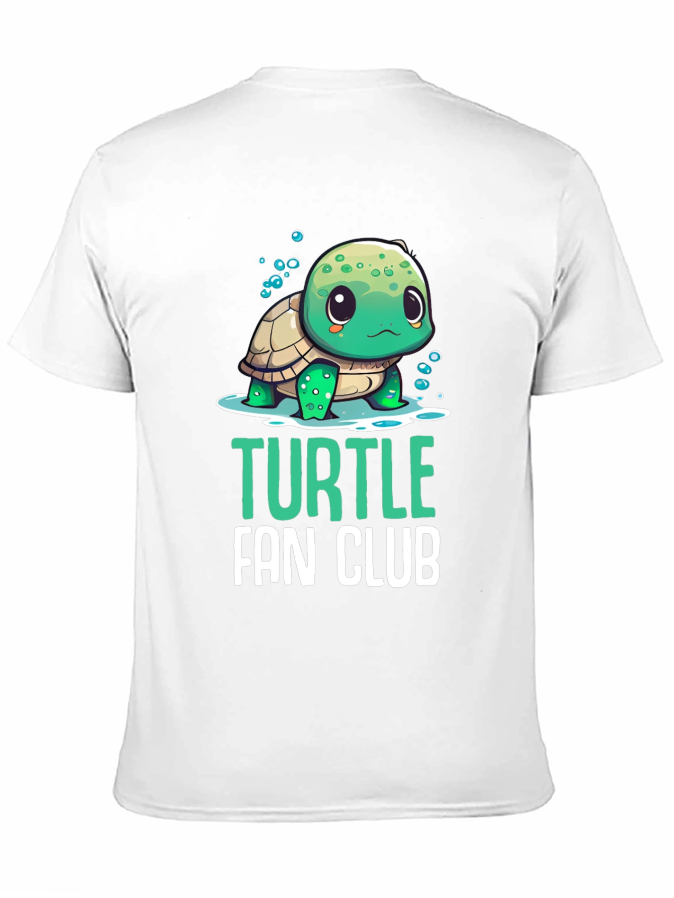 Black Turtle Fan Club Black T-Shirt view 11
