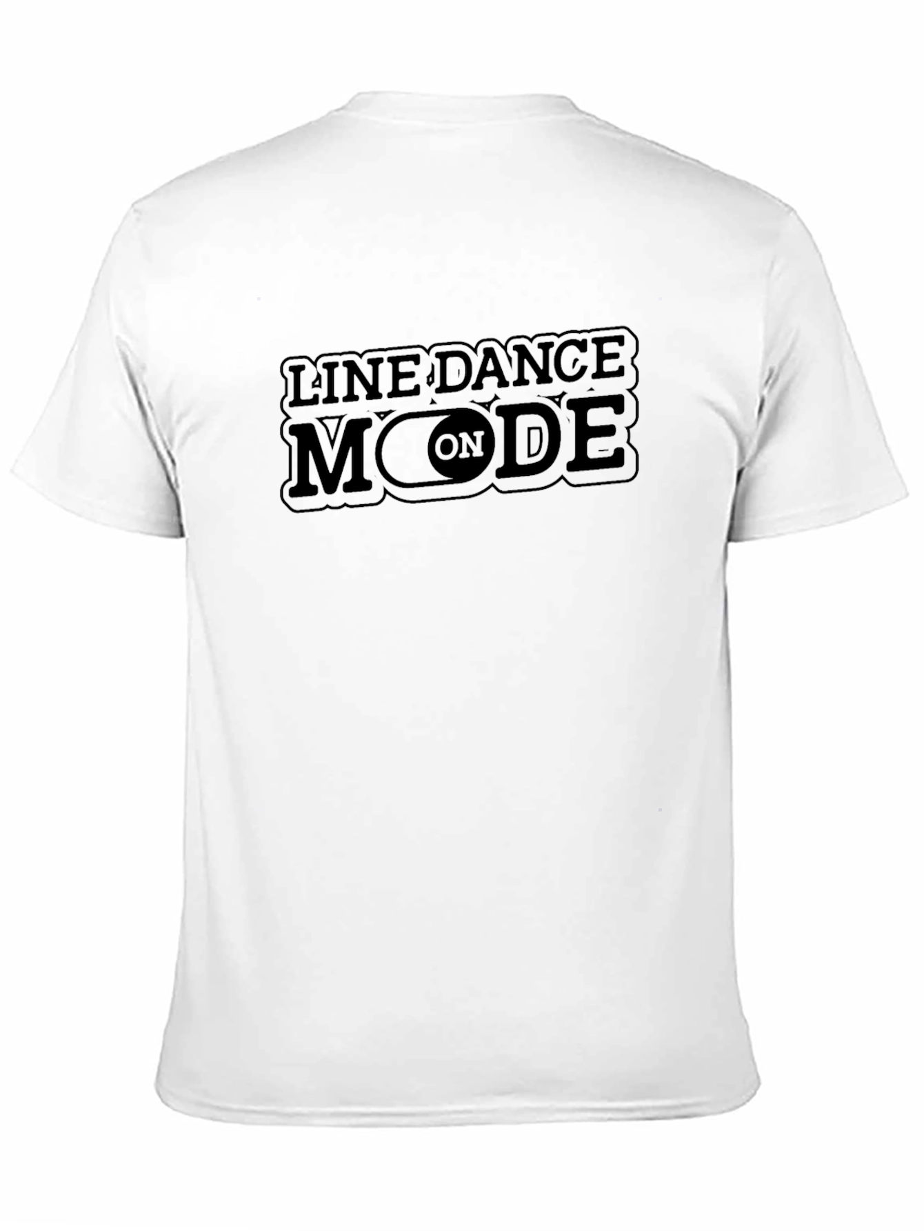 Black Line Dance Mode On Graphic T-Shirt view 11