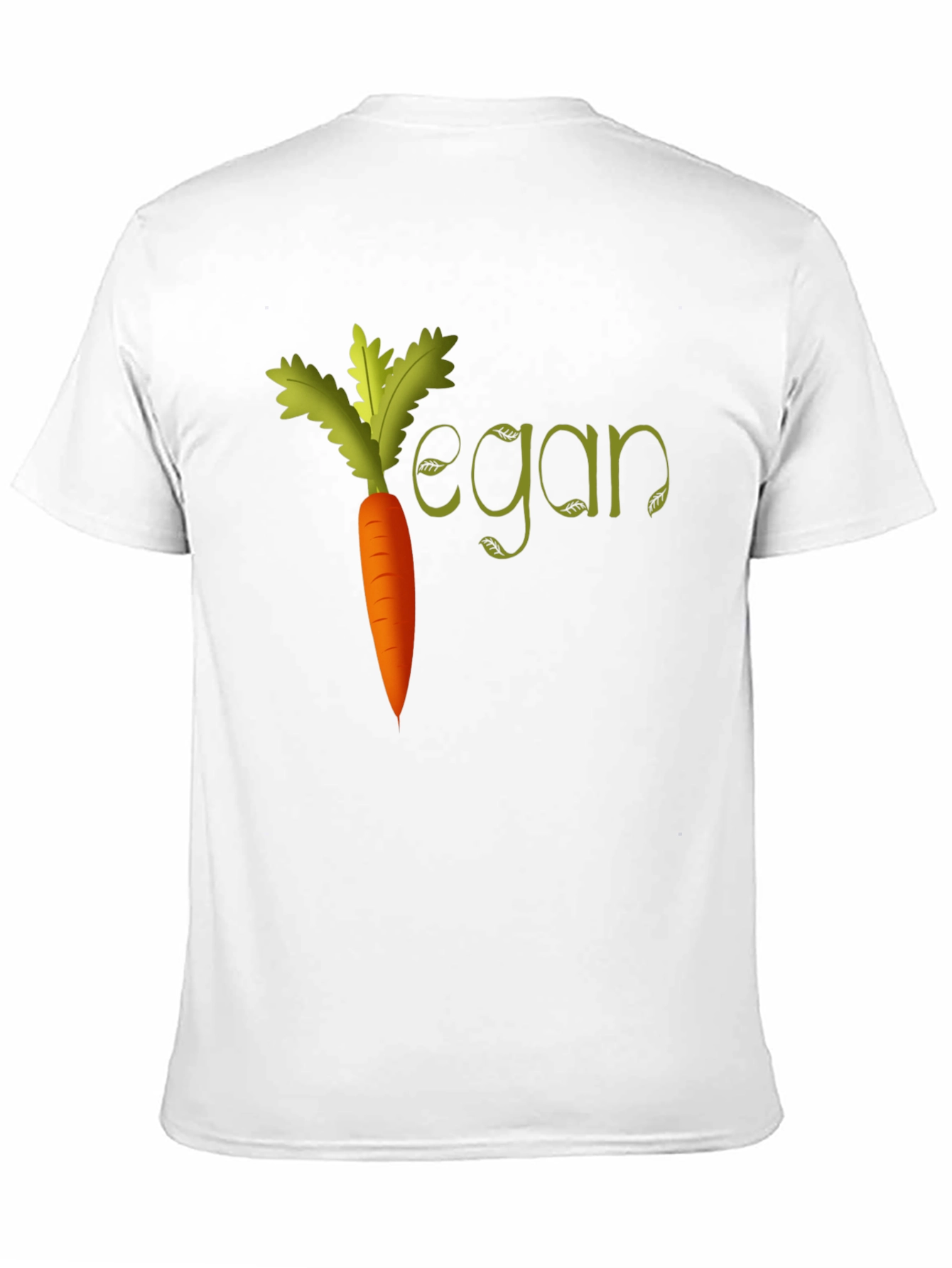 Black Vegan Carrot T-Shirt view 11