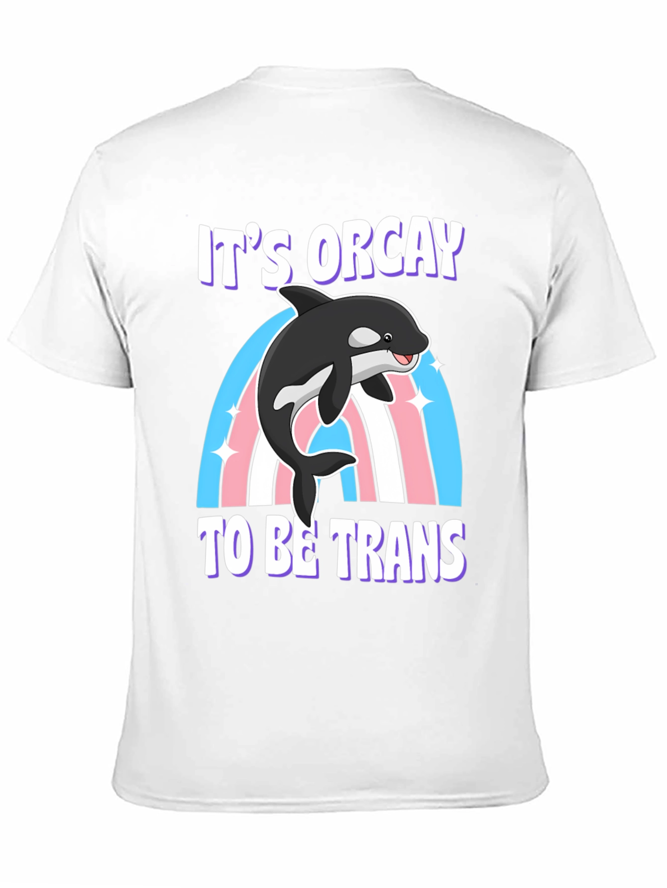 Black It's Orcay To Be Trans T-Shirt view 11