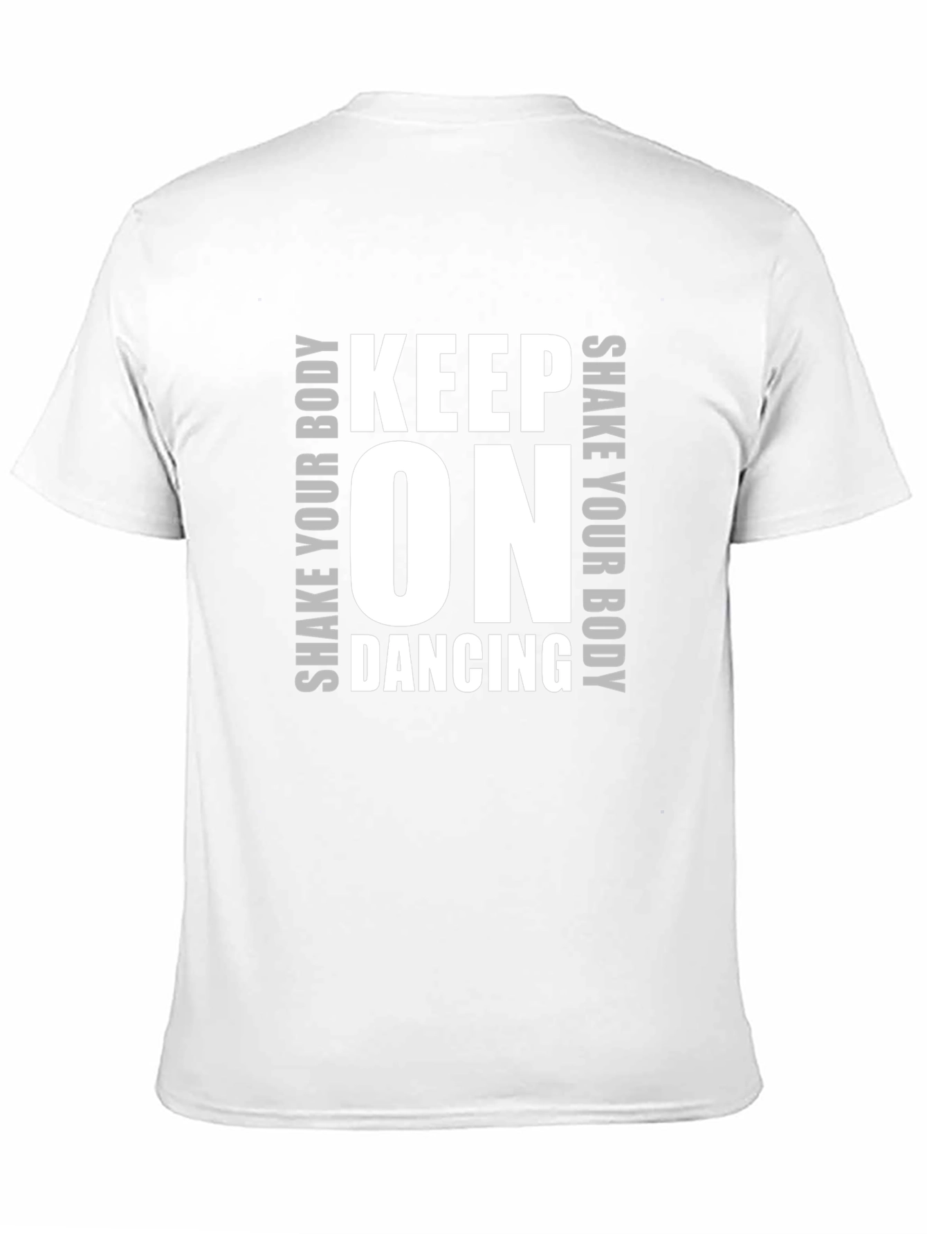 Black Keep On Dancing Graphic Tee - Black view 11