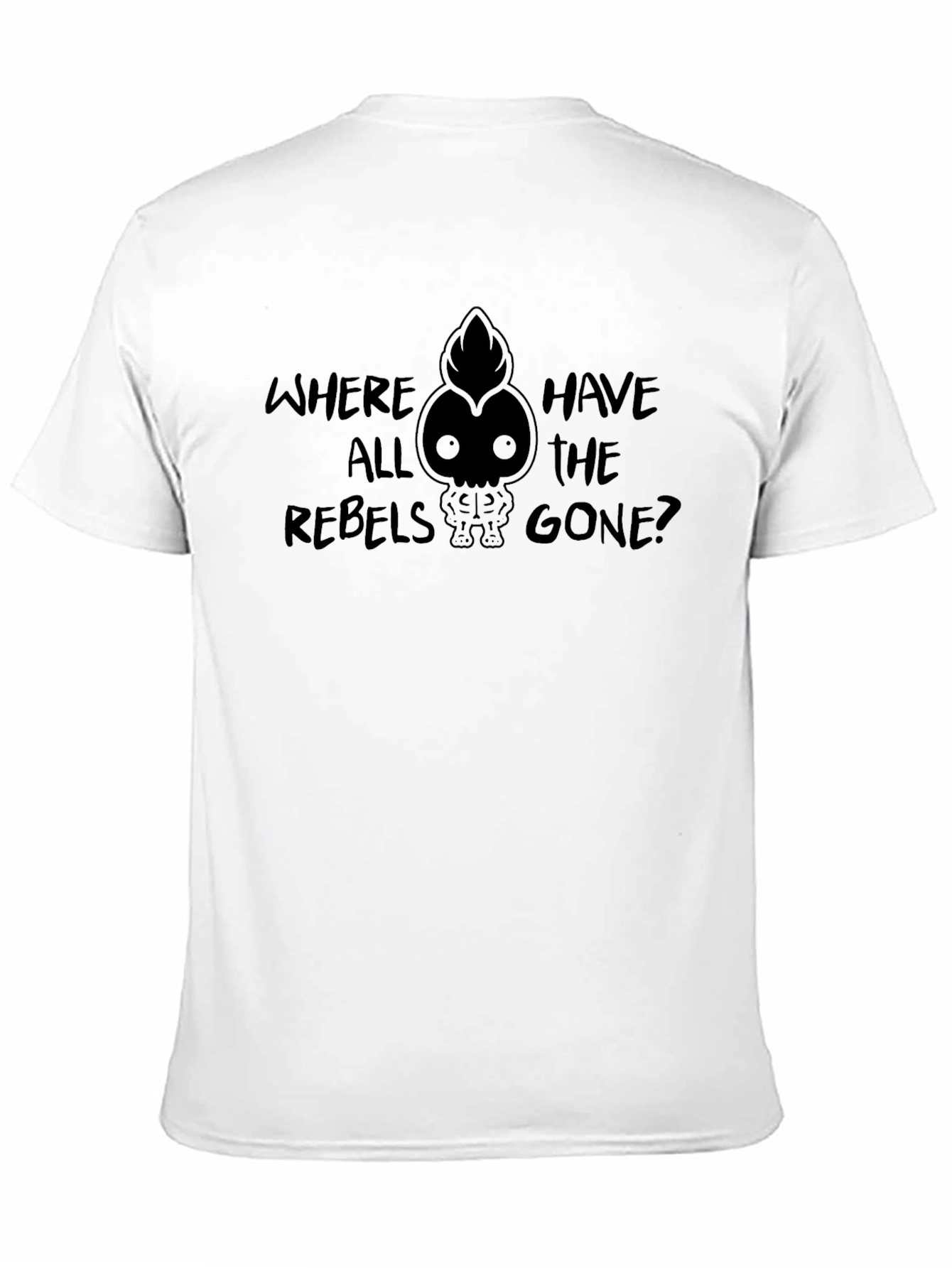 Black Rebel T-Shirt - Where Have All the Rebels Gone? view 11