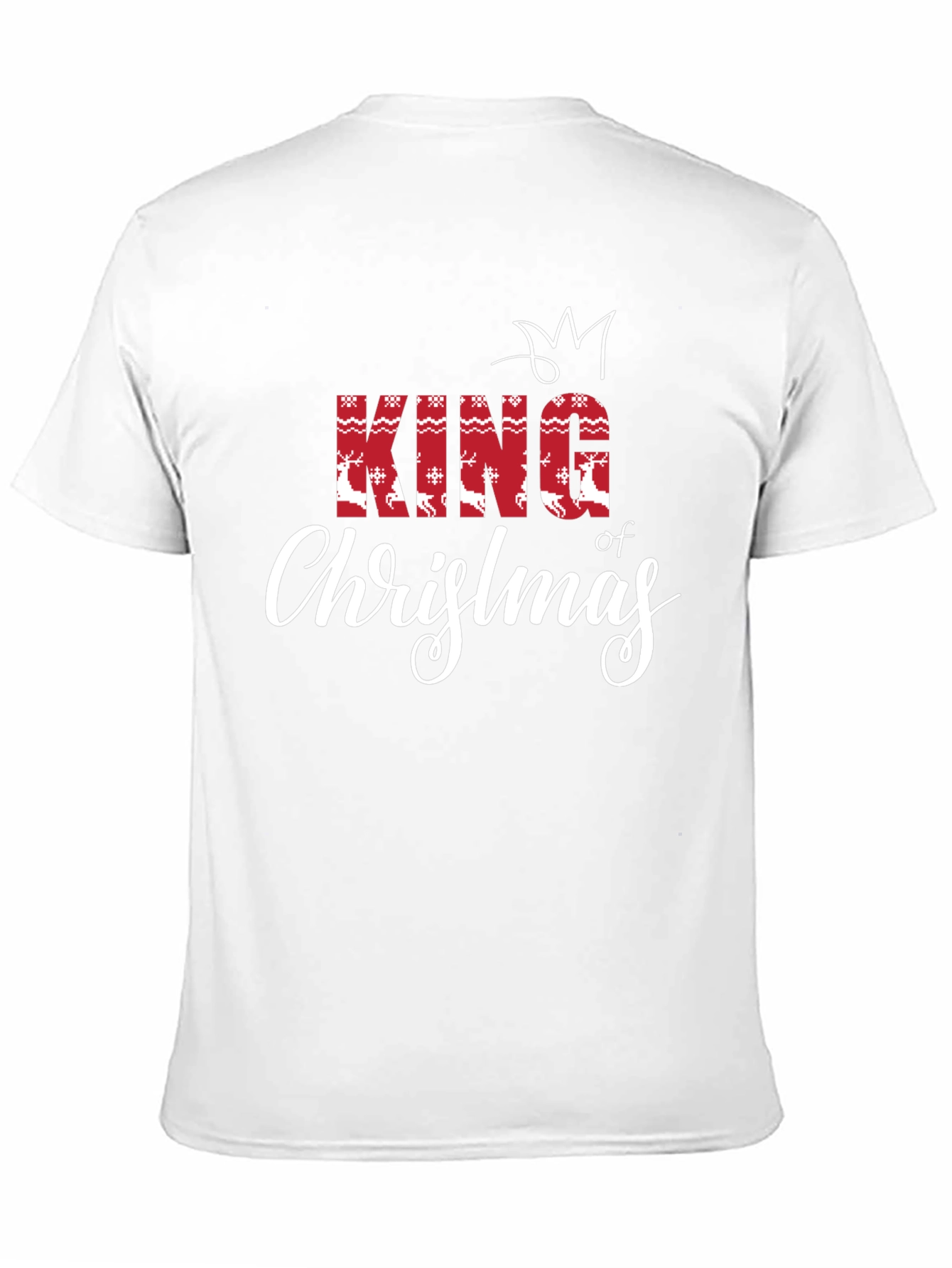 King of Christmas Graphic Tee - Holiday Celebration - 11