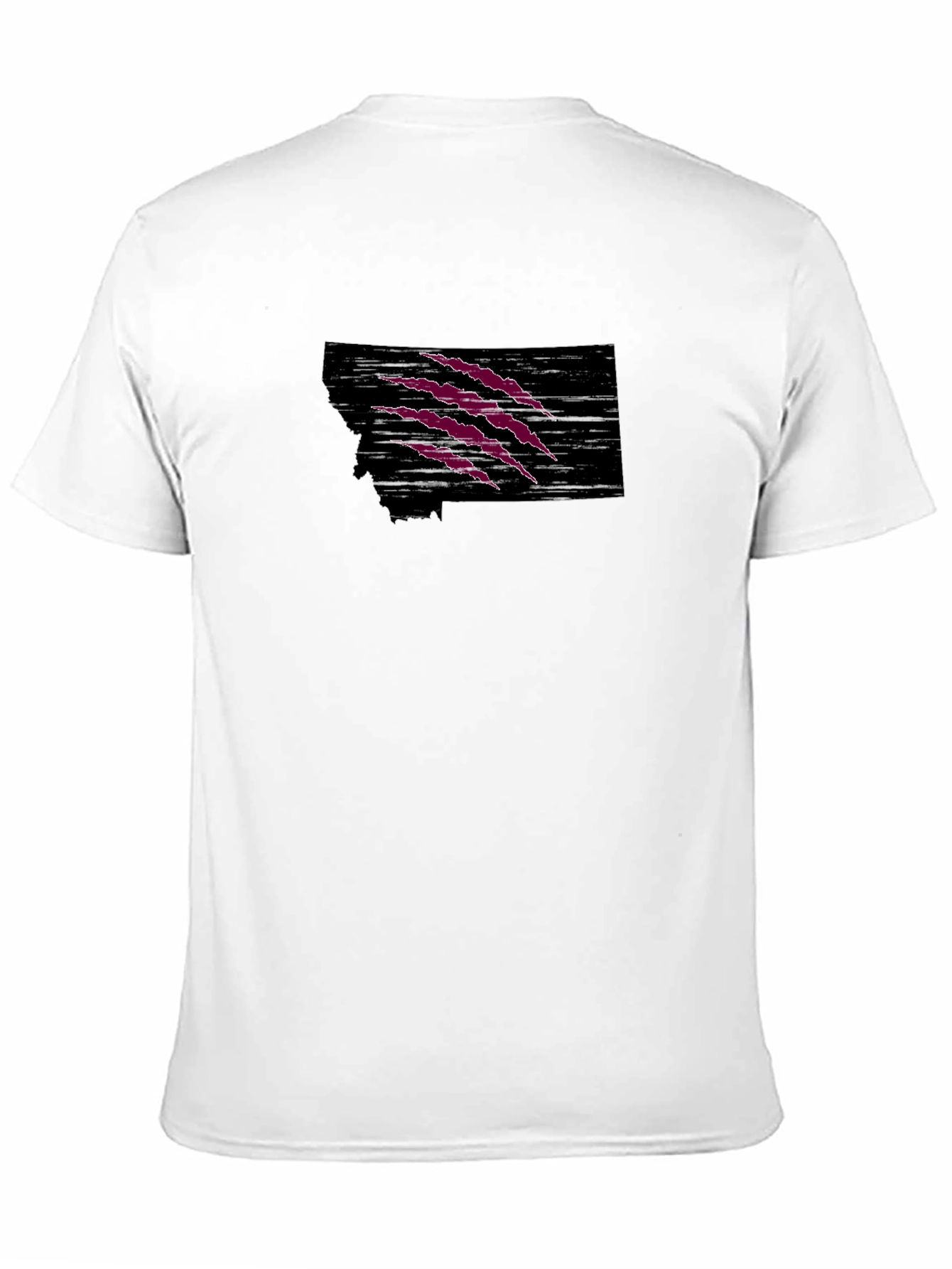 Black Montana Claw Graphic T-Shirt view 11