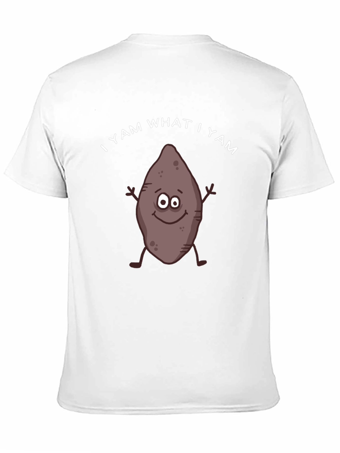 Black I Yam What I Yam Funny T-Shirt view 11