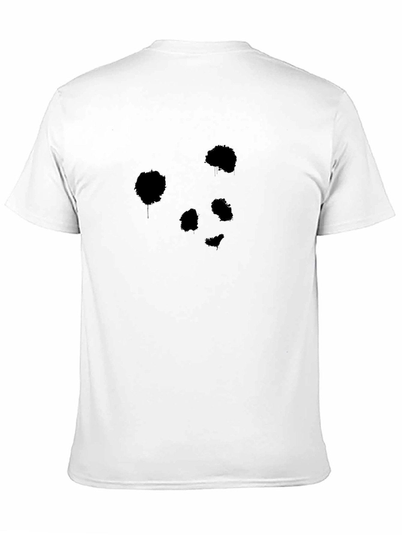 Black Panda Graphic Black T-Shirt view 11