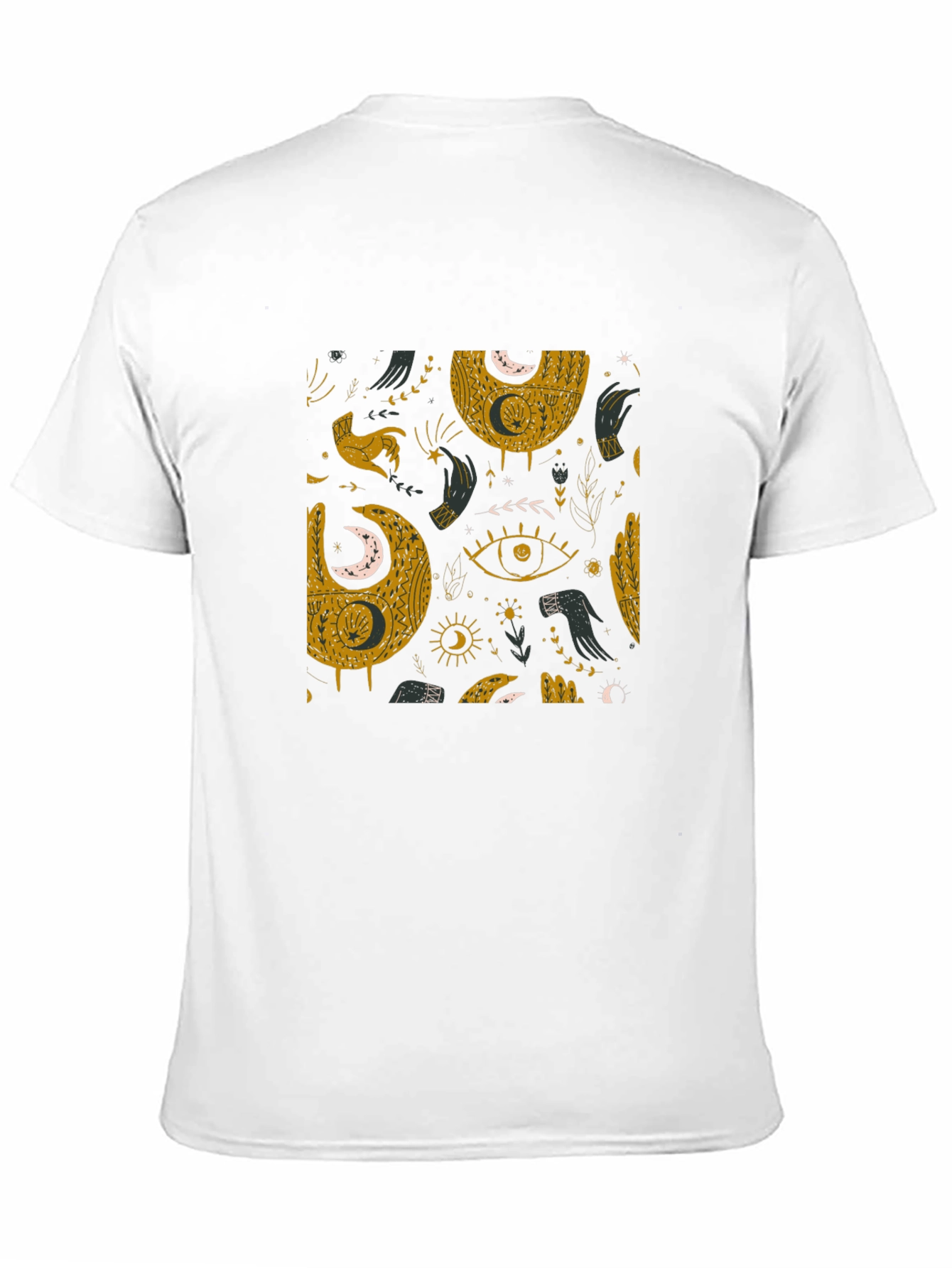 Black Mystic Moon Graphic Tee - Stylish Comfort view 11