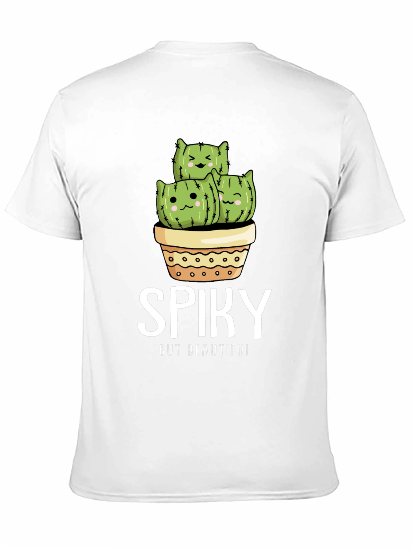 Black Spiky But Beautiful Cactus T-Shirt view 11