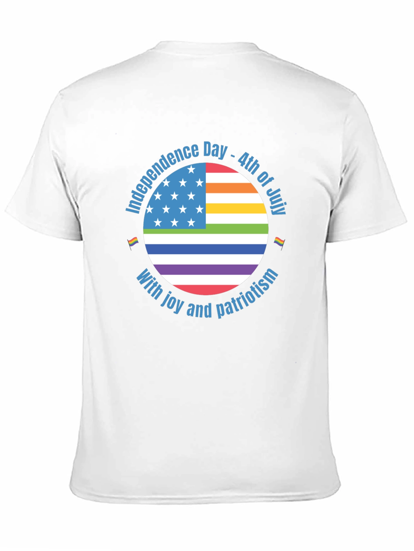 Black Patriotic Pride T-Shirt - Independence Day view 11