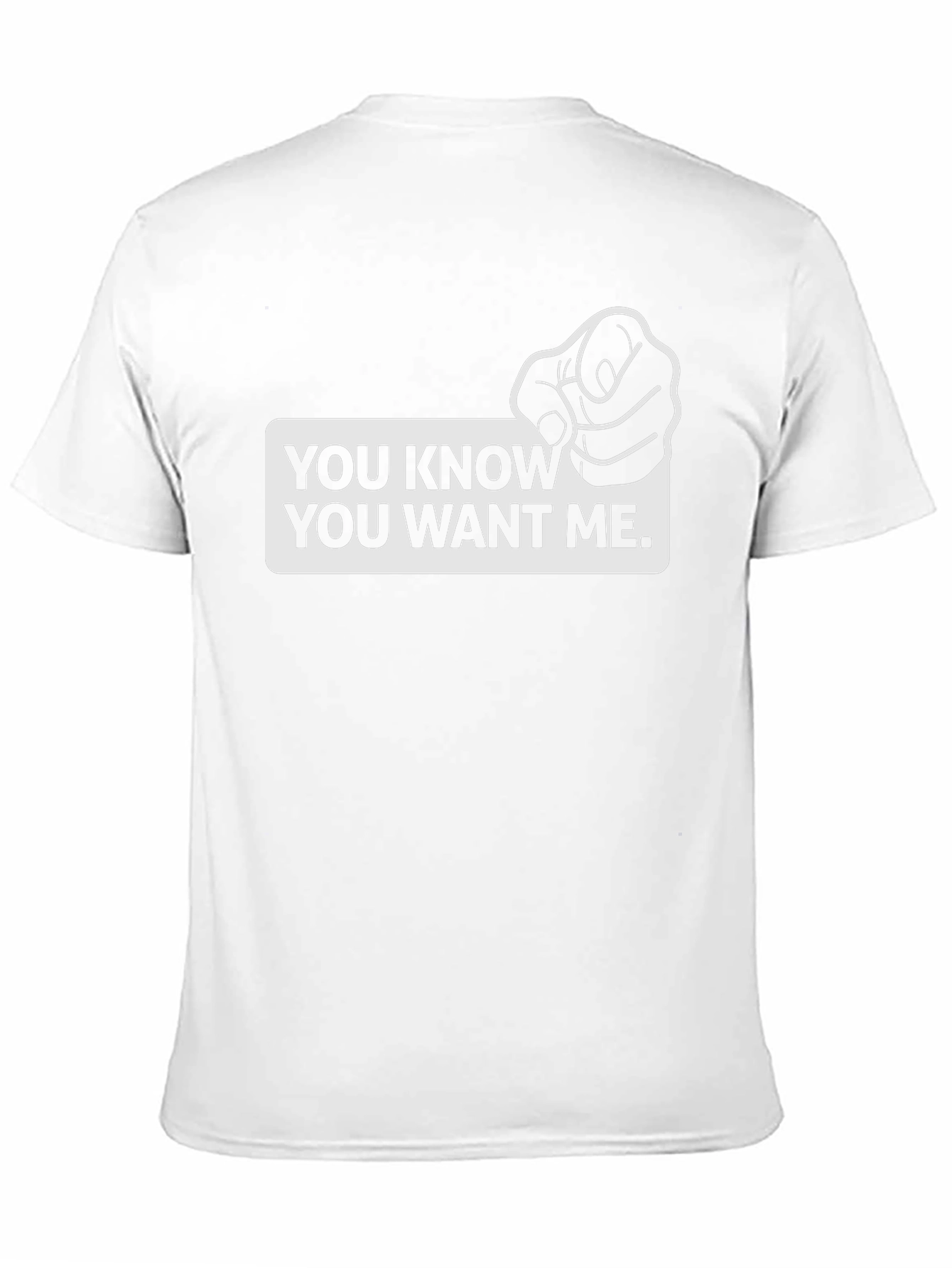 Black Funny 'You Know You Want Me' Graphic Tee view 11