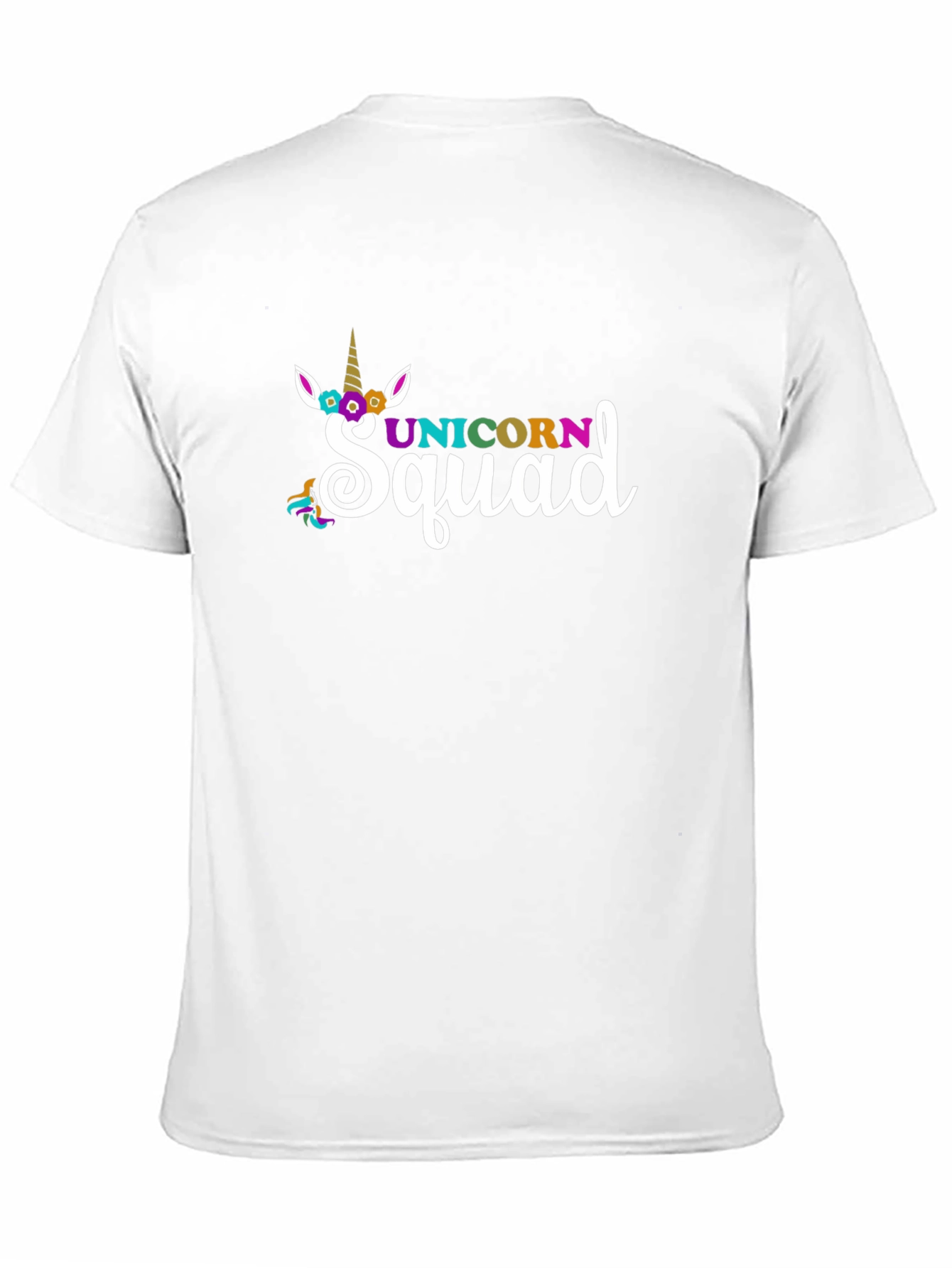 Black Unicorn Squad Black T-Shirt view 11