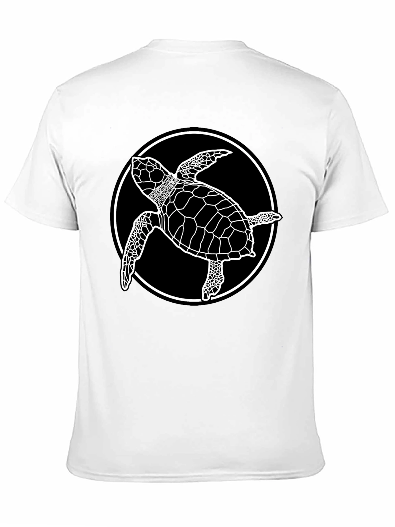 Black Black Turtle Graphic Tee view 11
