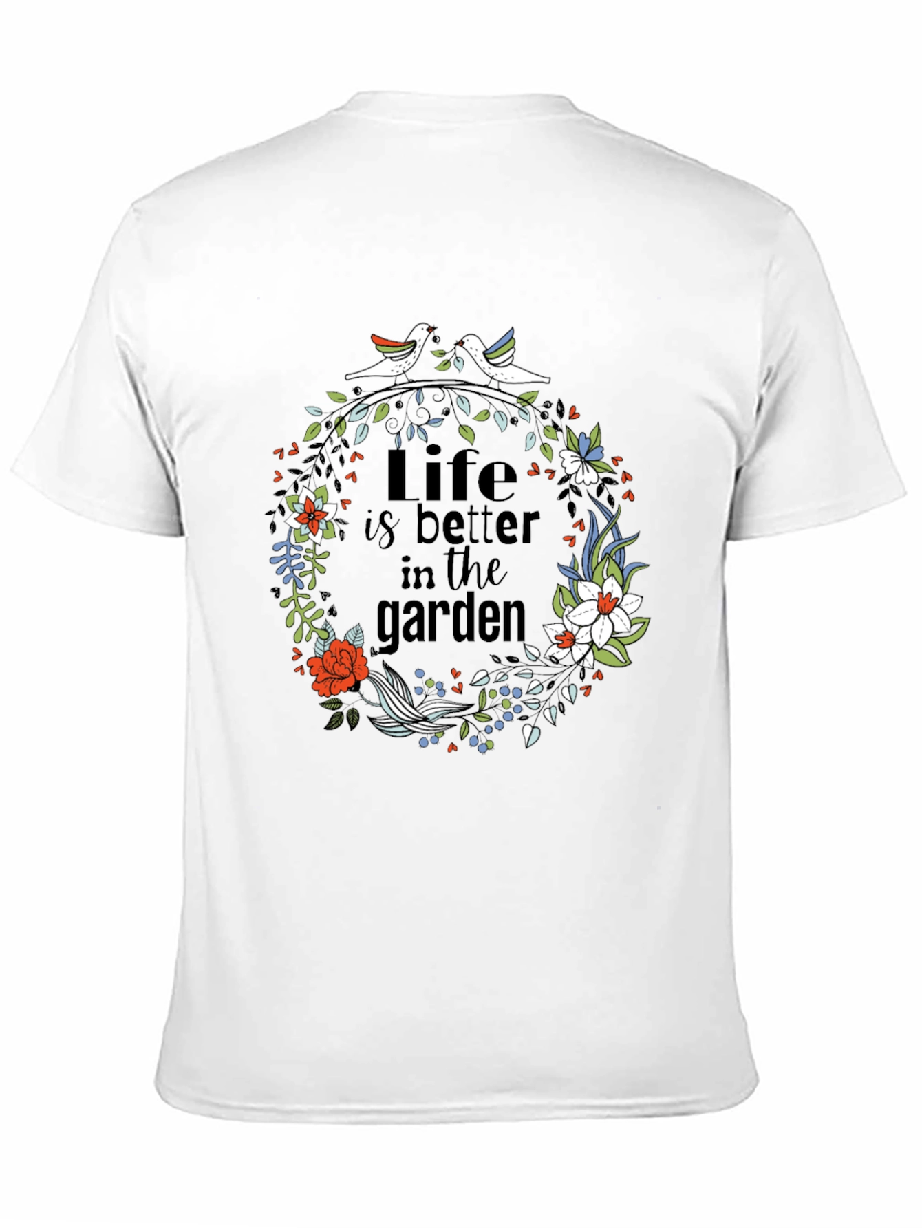 Black Life is Better in the Garden T-Shirt view 11