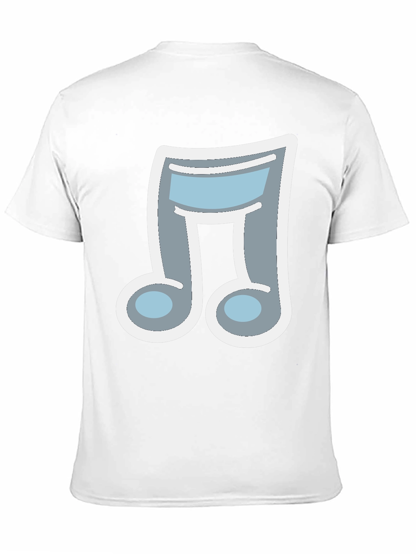 Black Music Note T-Shirt - Stylish & Unique view 11