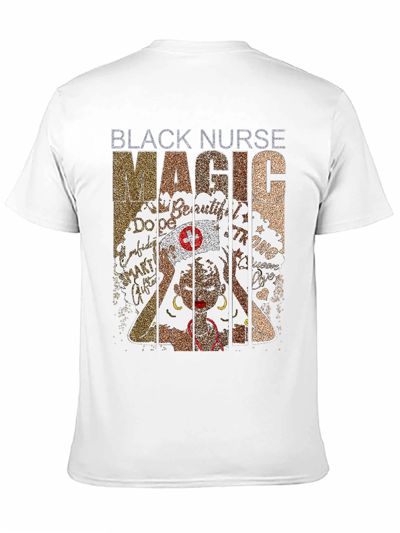 Black Black Nurse Magic T-Shirt view 11