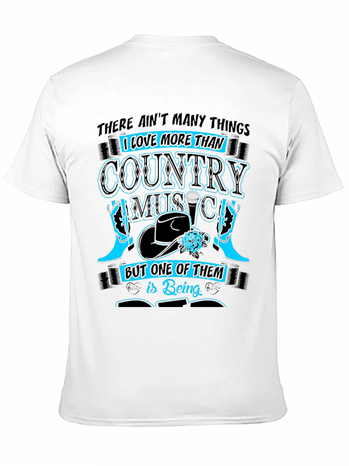 Black Country Music Lover Graphic T-Shirt view 11