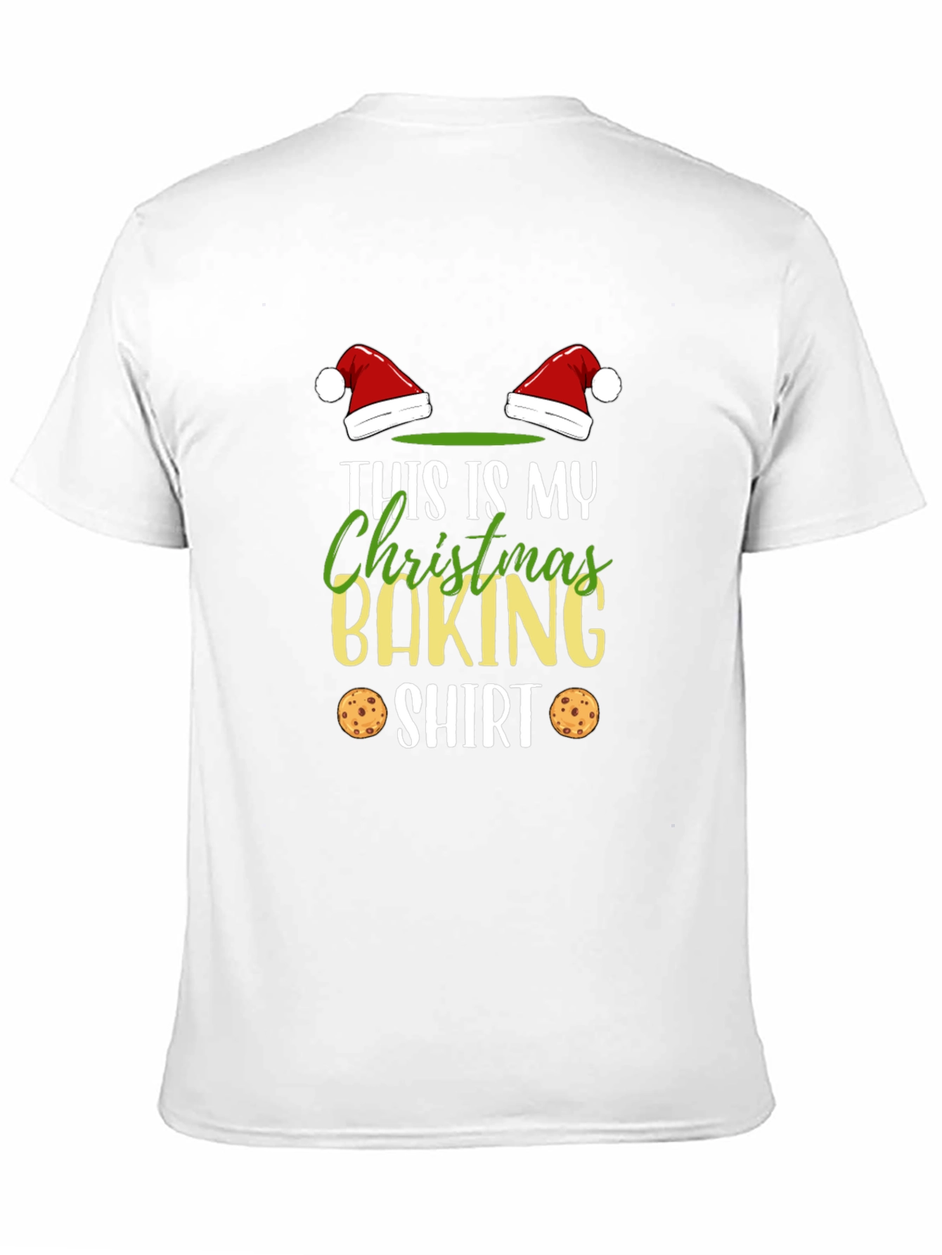 Black Christmas Baking Shirt - Festive Holiday Apparel view 11