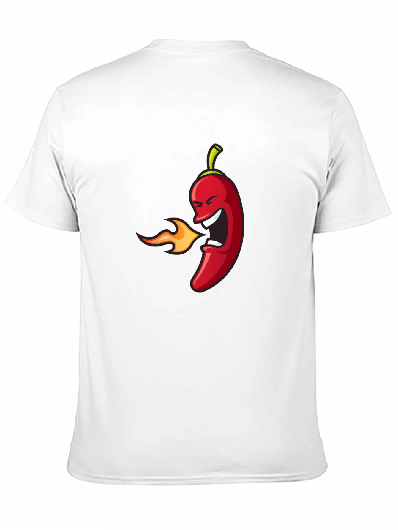 Black Spicy Chili Pepper Graphic T-Shirt - Black view 11