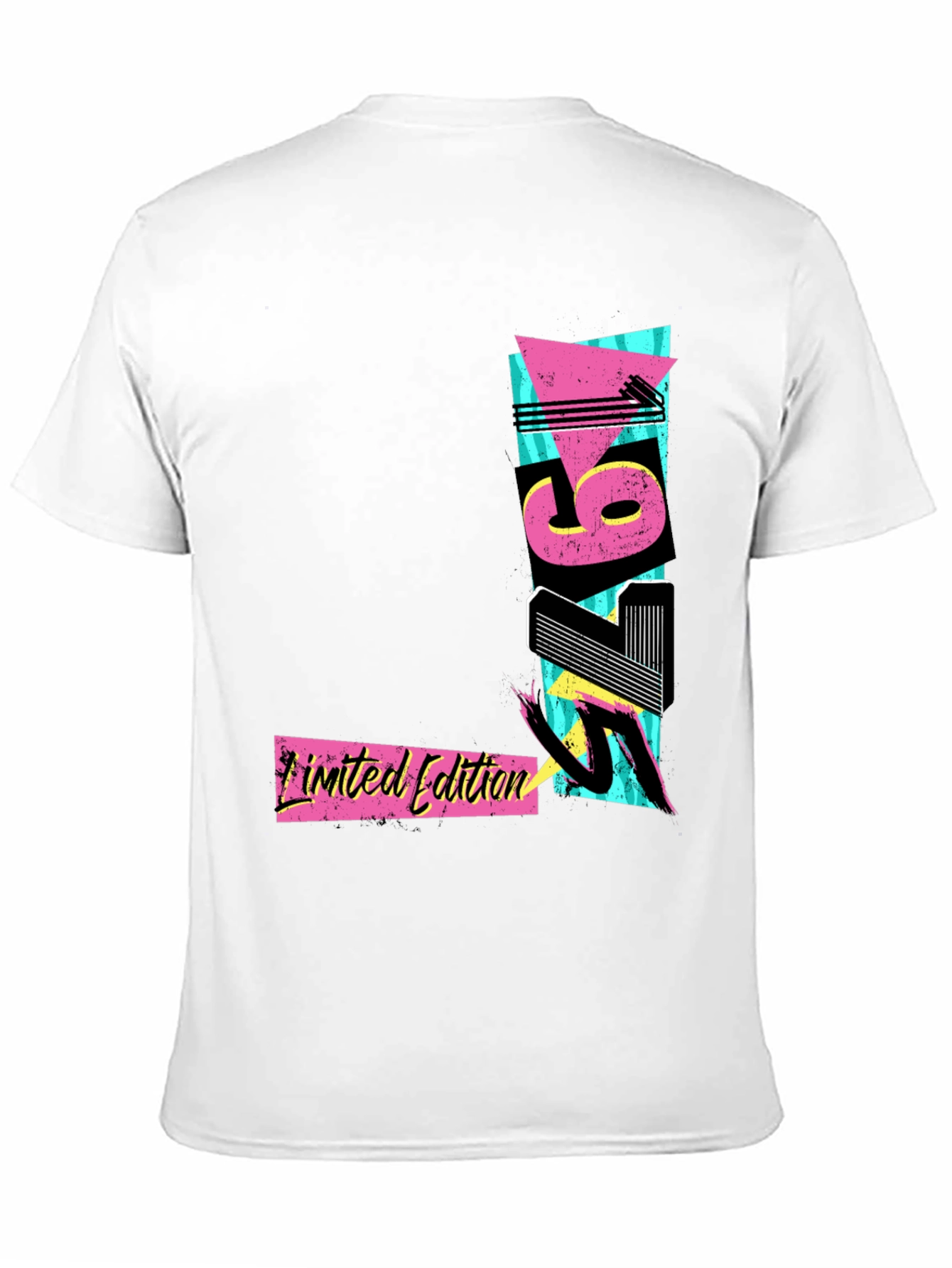 Black Limited Edition 1975 Retro T-Shirt view 11