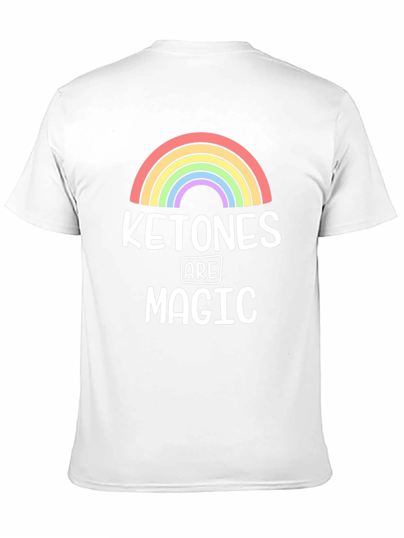 Black Ketones Are Magic T-Shirt - Black view 11