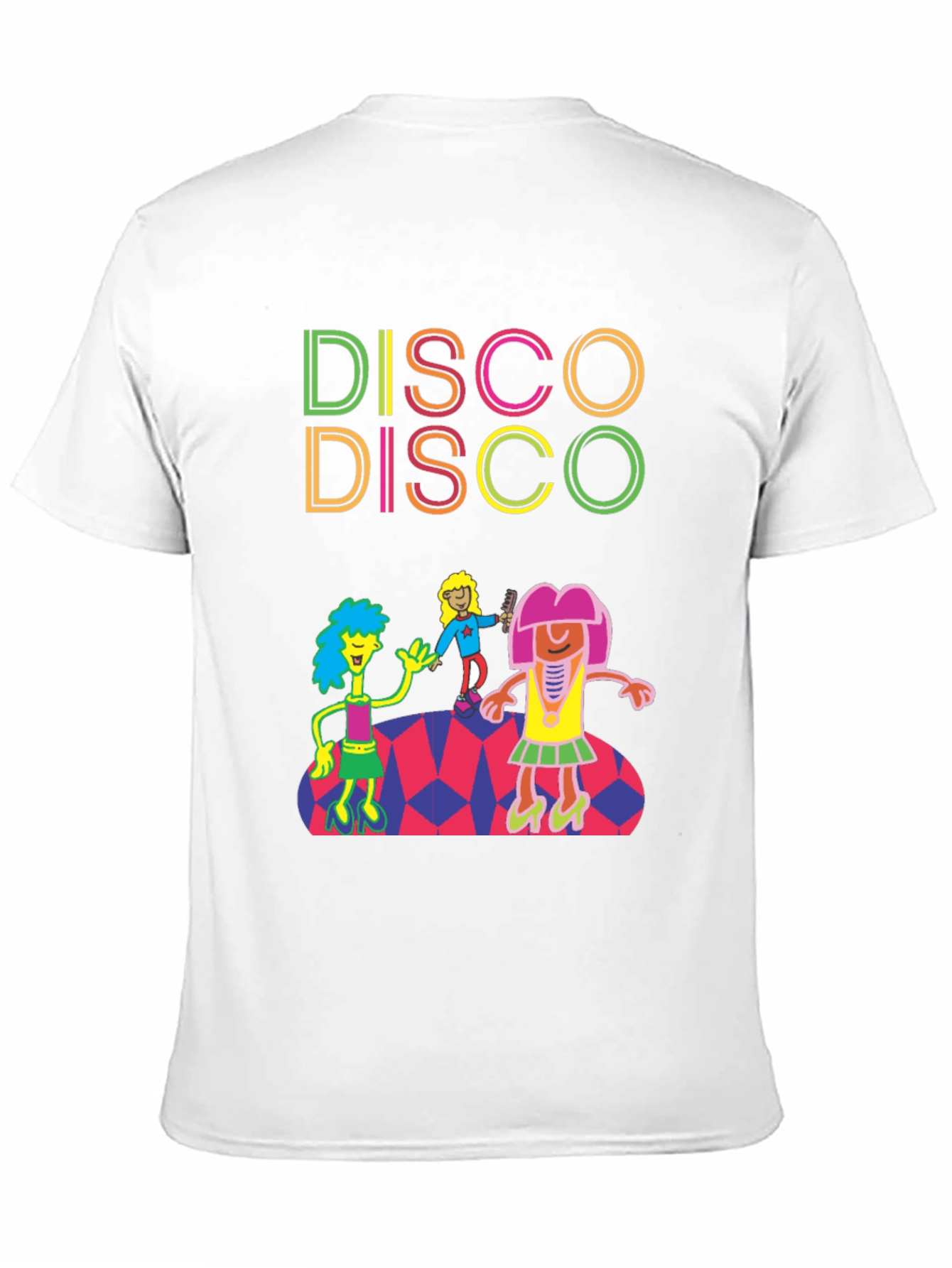 Black Retro Disco T-Shirt - Dance Party Tee view 11