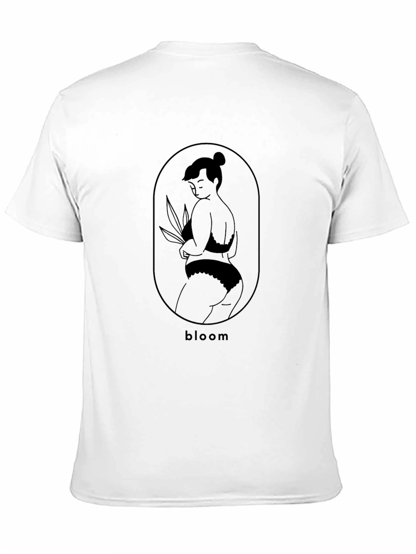 Black Bloom Graphic Tee - Stylish Unisex T-Shirt view 11