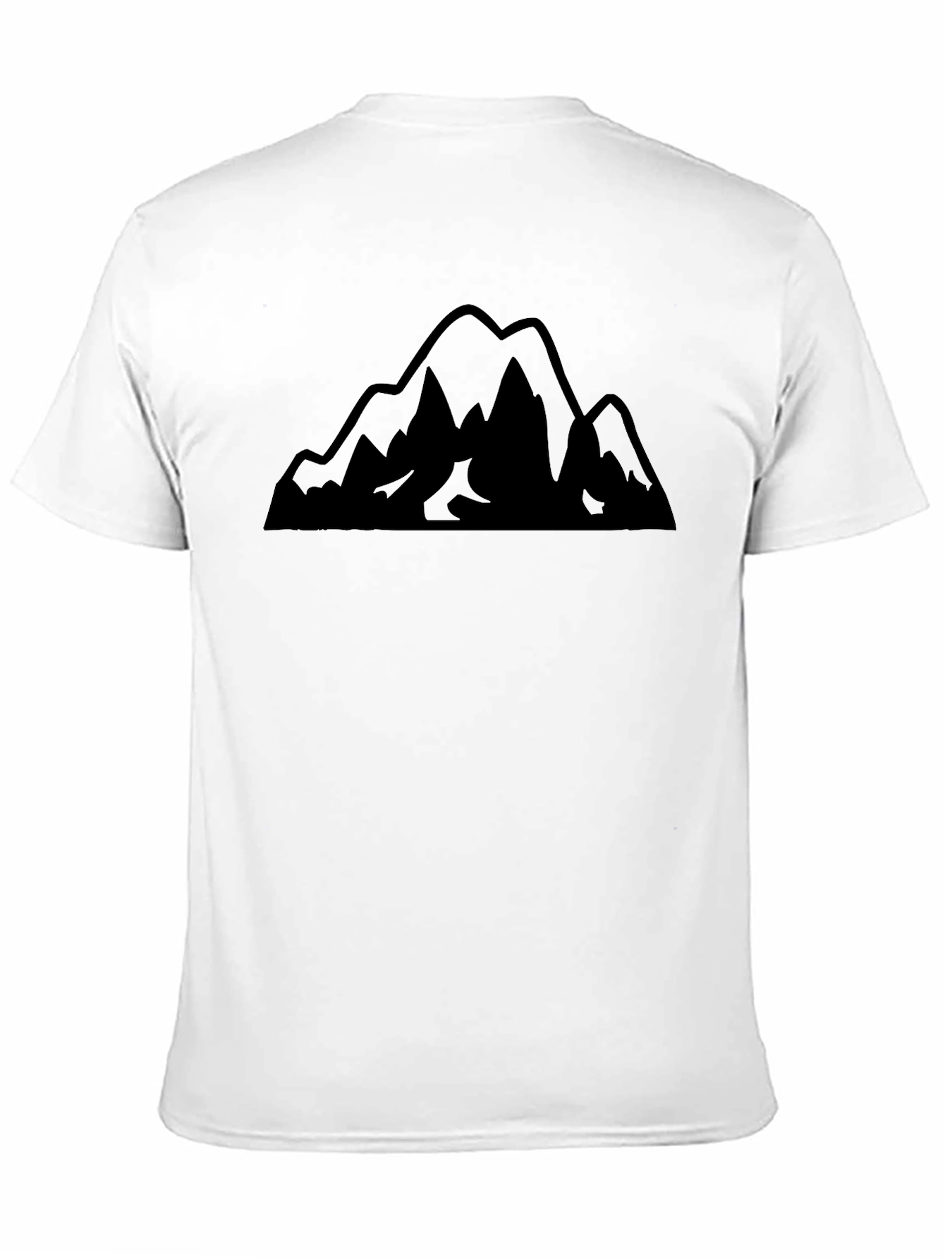 Black Mountain Graphic Black T-Shirt view 11